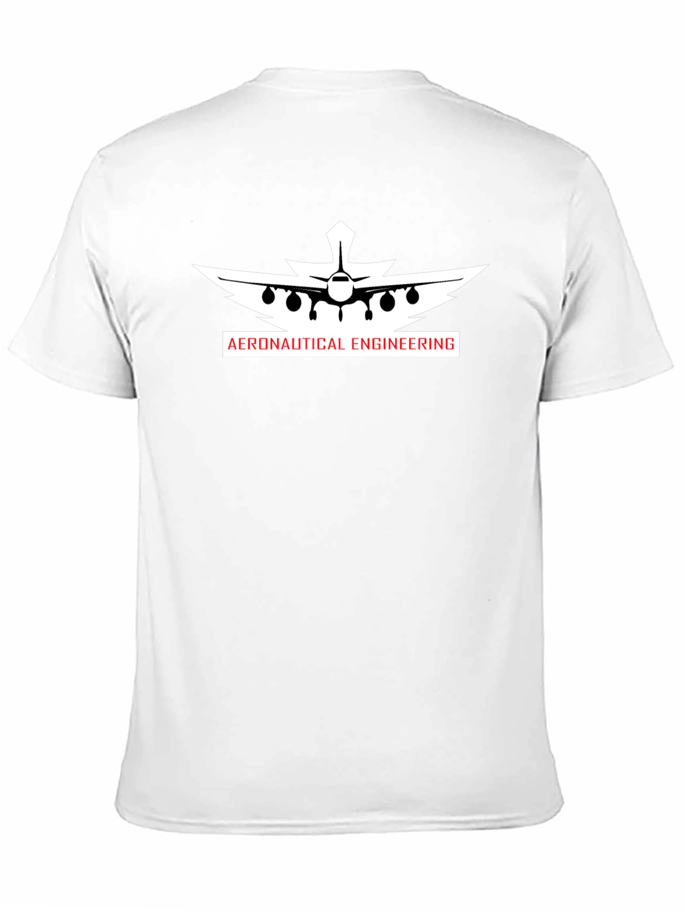 Aeronautical Engineering Black T-Shirt