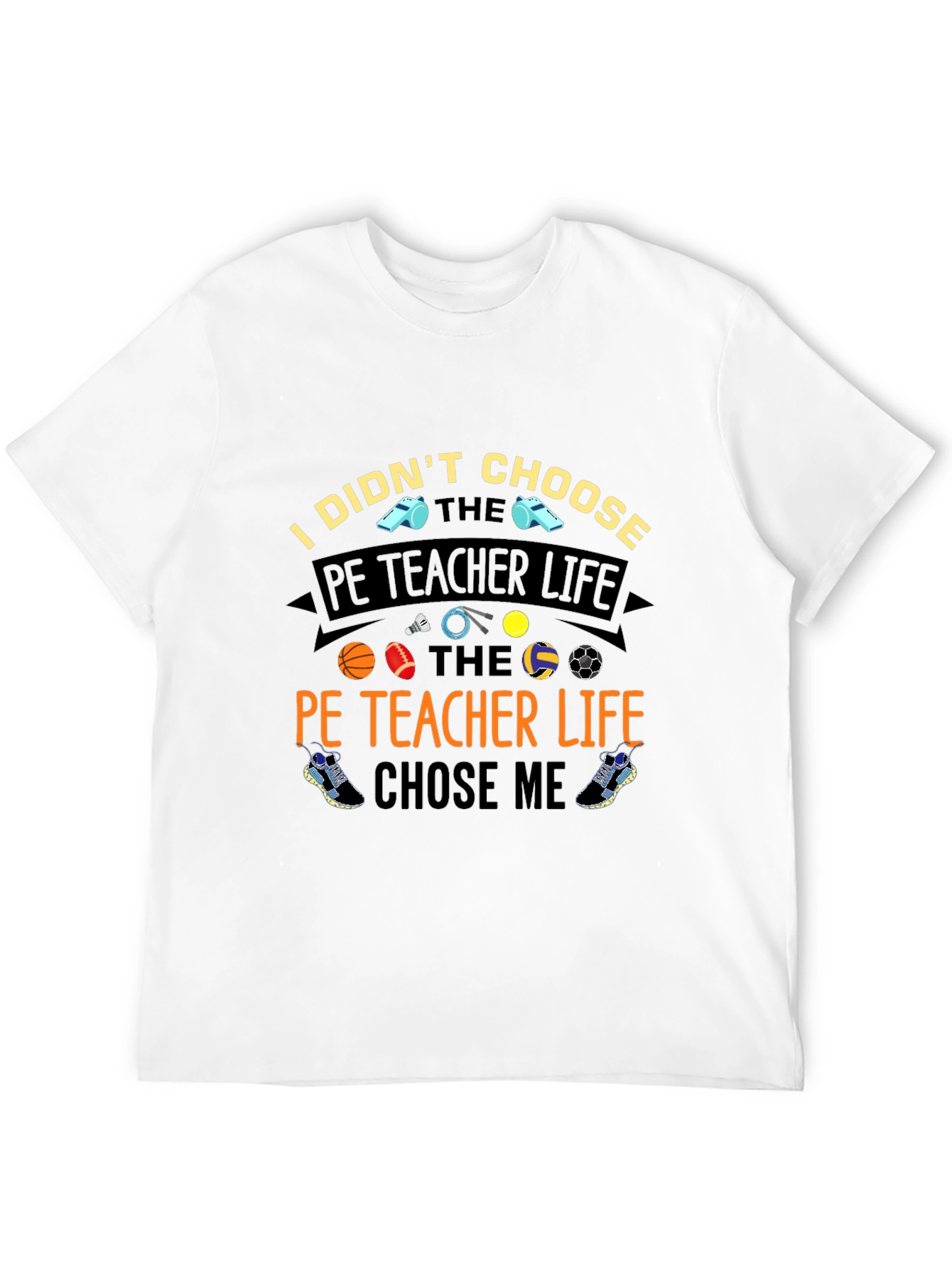 PE Teacher Life Graphic T-Shirt - Unisex