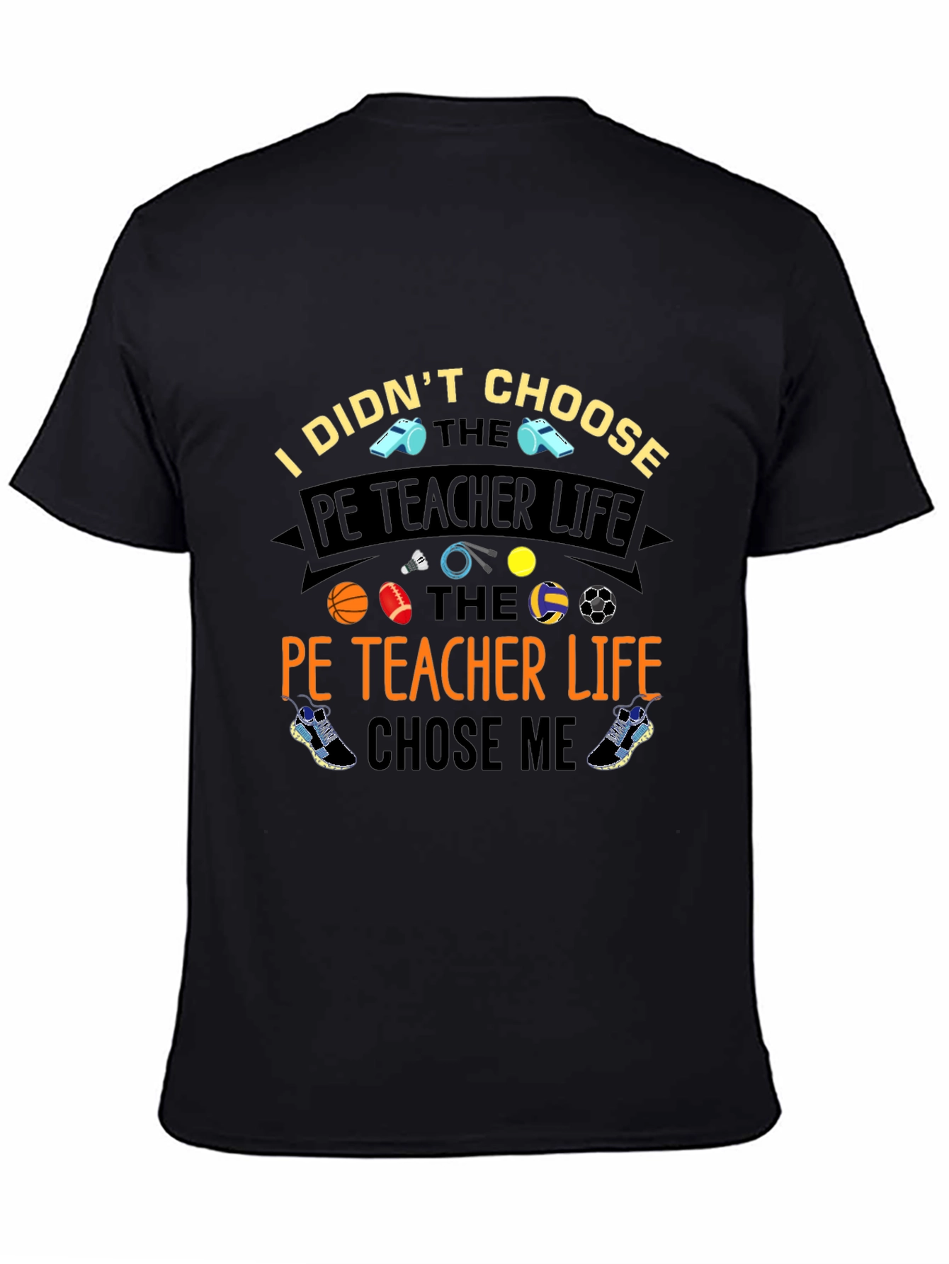 PE Teacher Life Graphic T-Shirt - Unisex