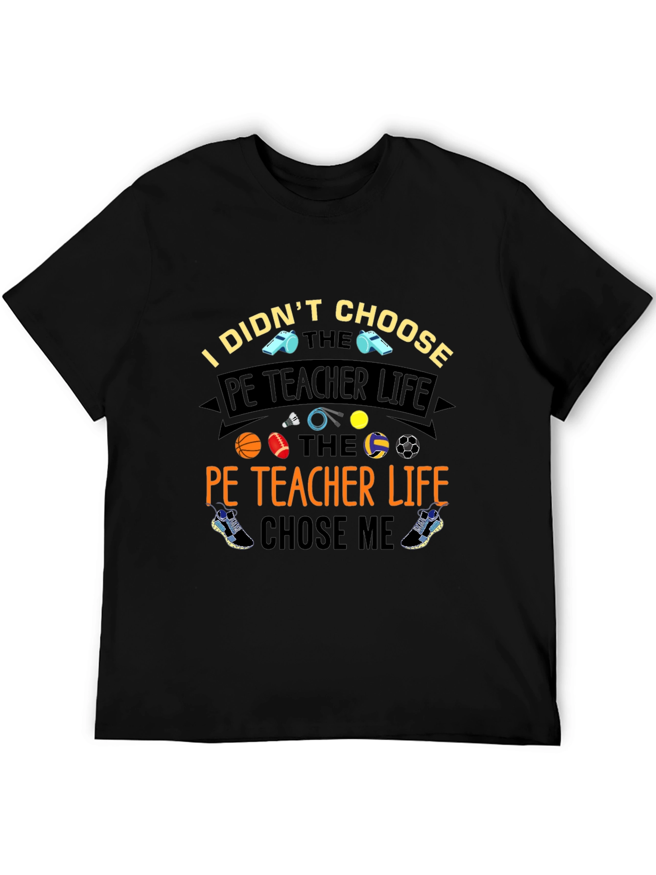 PE Teacher Life Graphic T-Shirt - Unisex