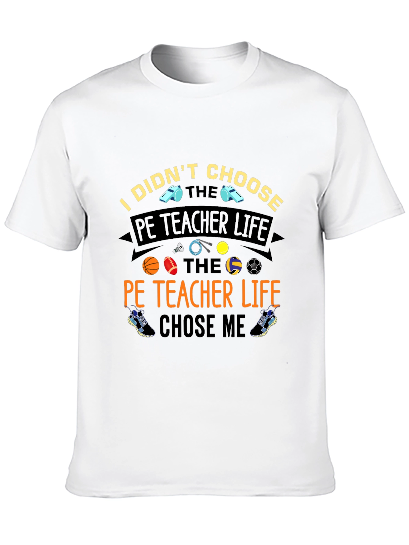 PE Teacher Life Graphic T-Shirt - Unisex