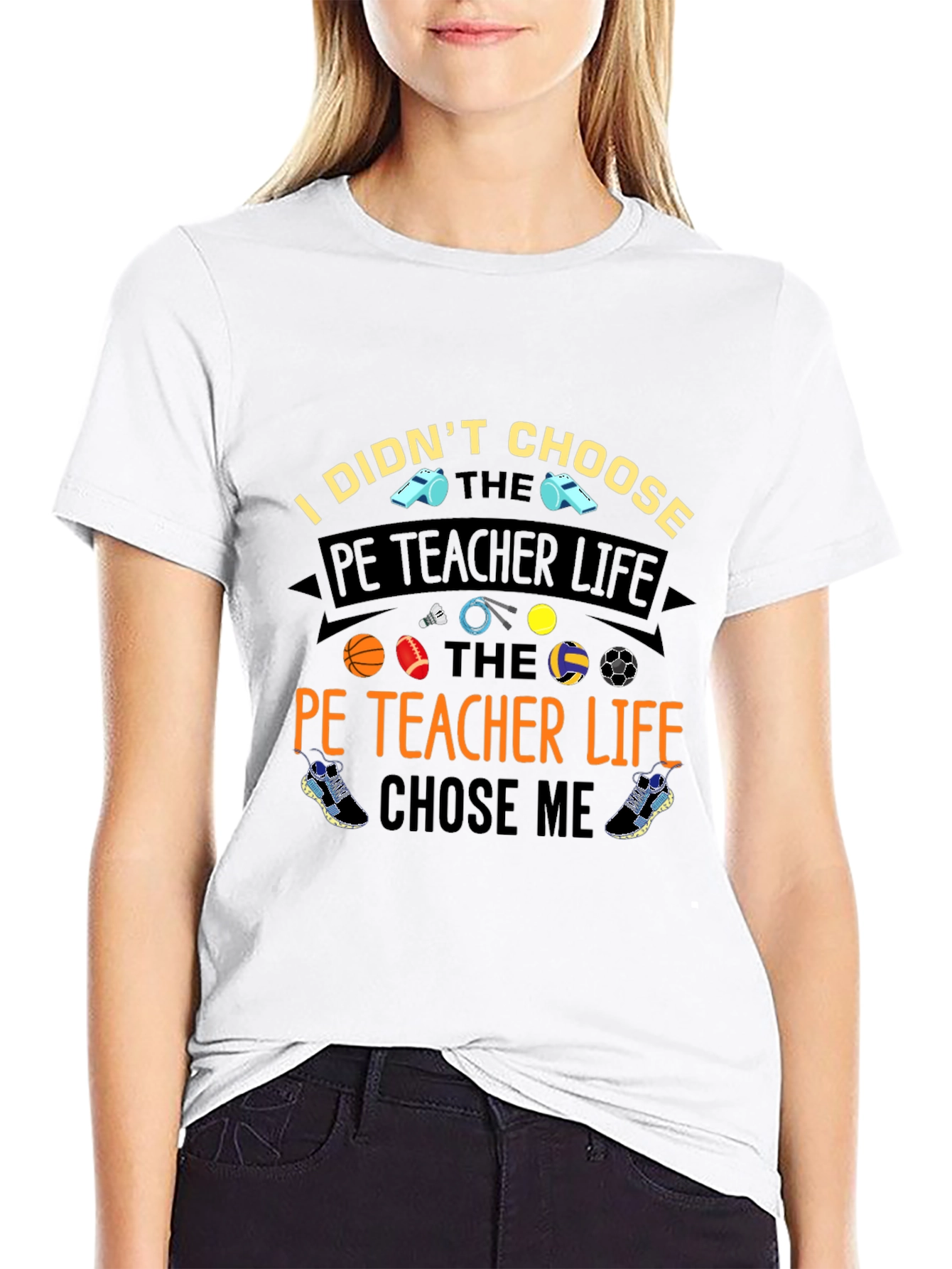 PE Teacher Life Graphic T-Shirt - Unisex