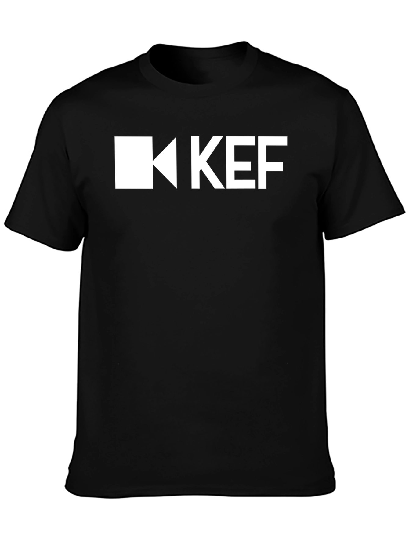KEF Logo T-Shirt - Stylish Black Tee