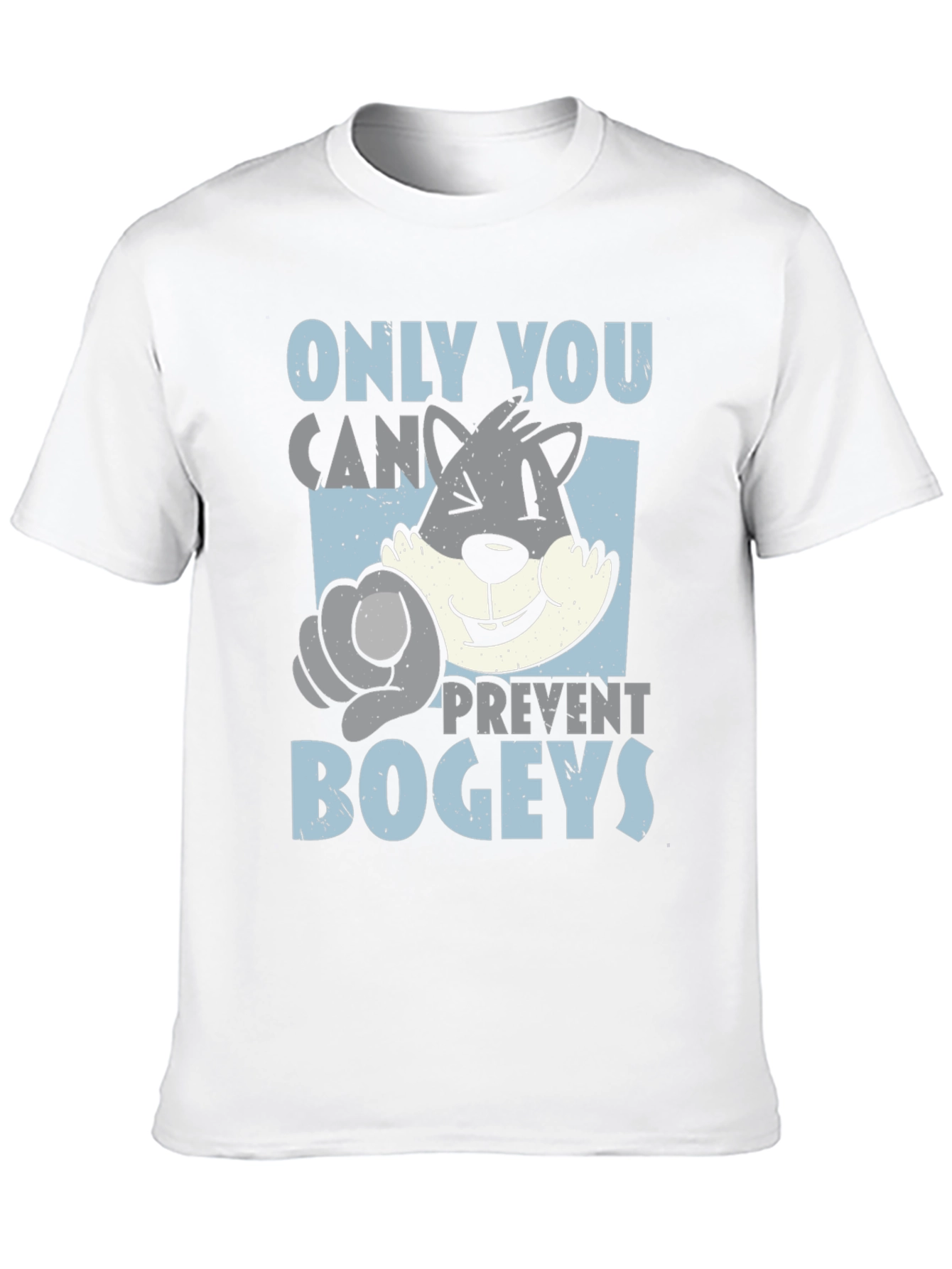 Only You Can Prevent Bogeys T-Shirt Golf Funny Tee