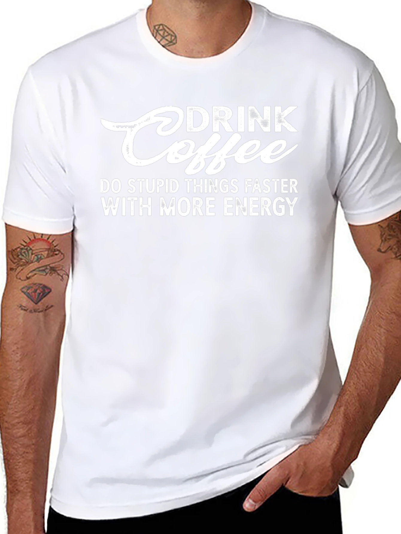 Drink Coffee Do Stupid Things T-Shirt