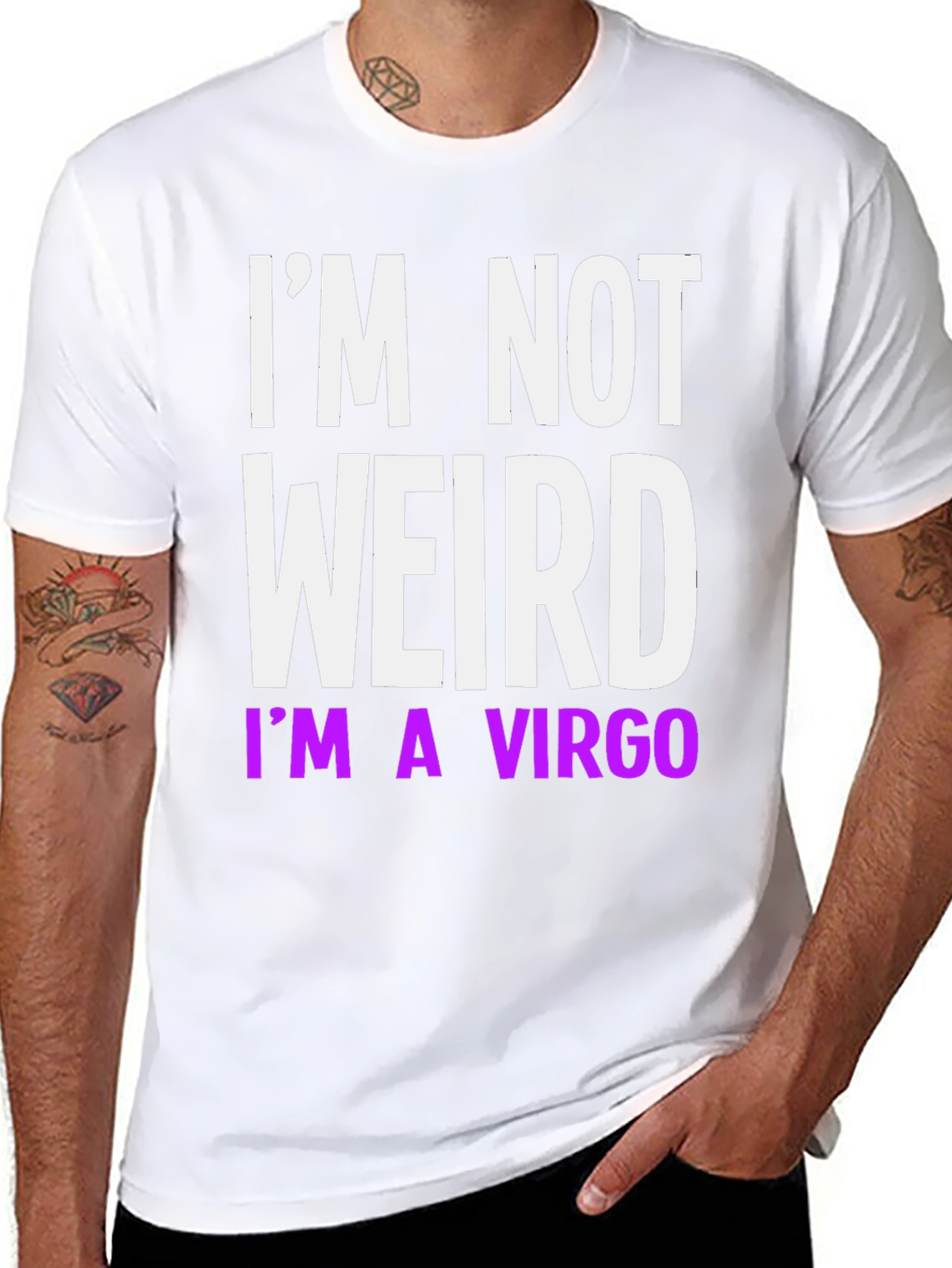 Im Not Weird Im a Virgo Graphic Tee