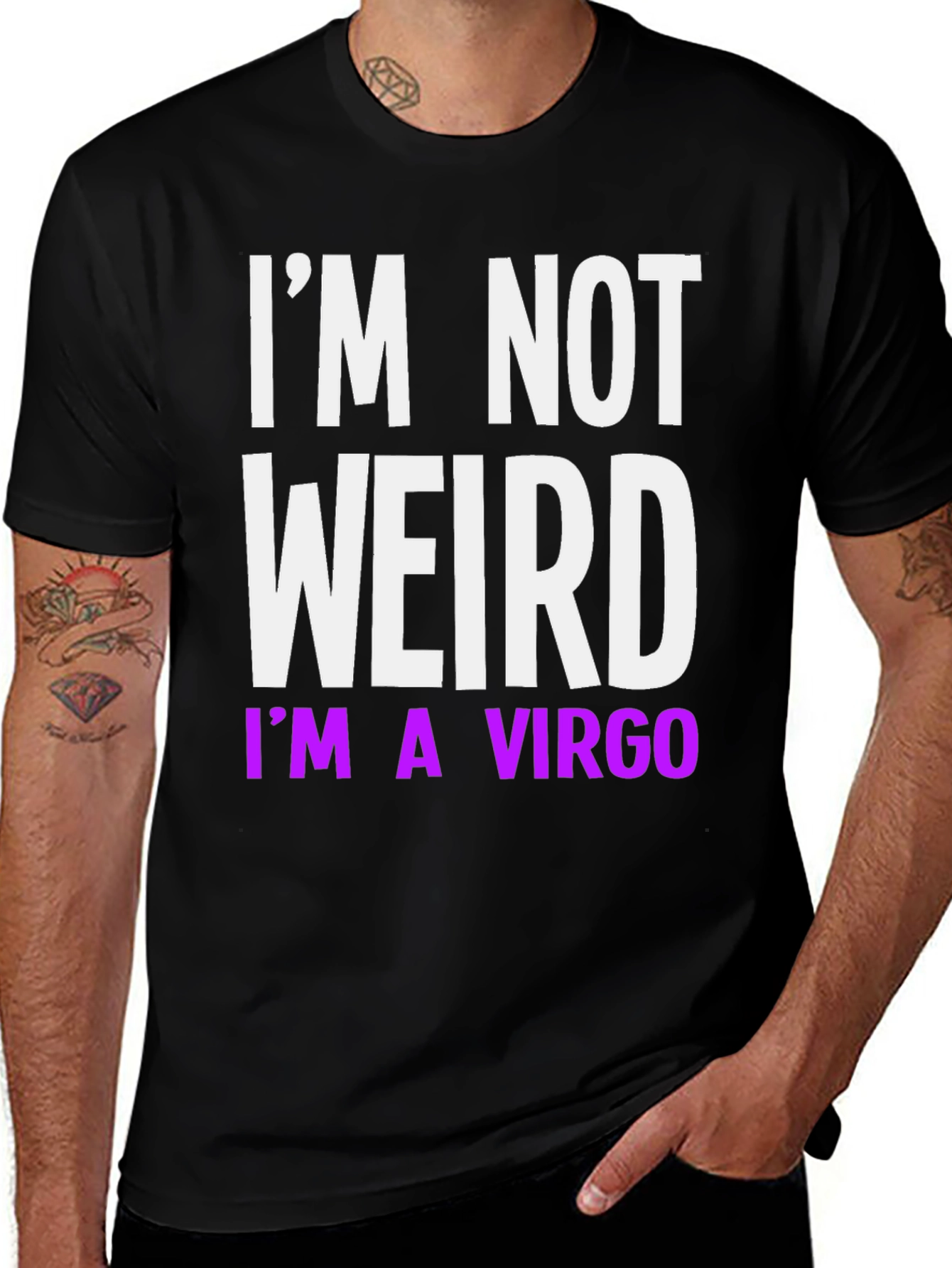 Im Not Weird Im a Virgo Graphic Tee