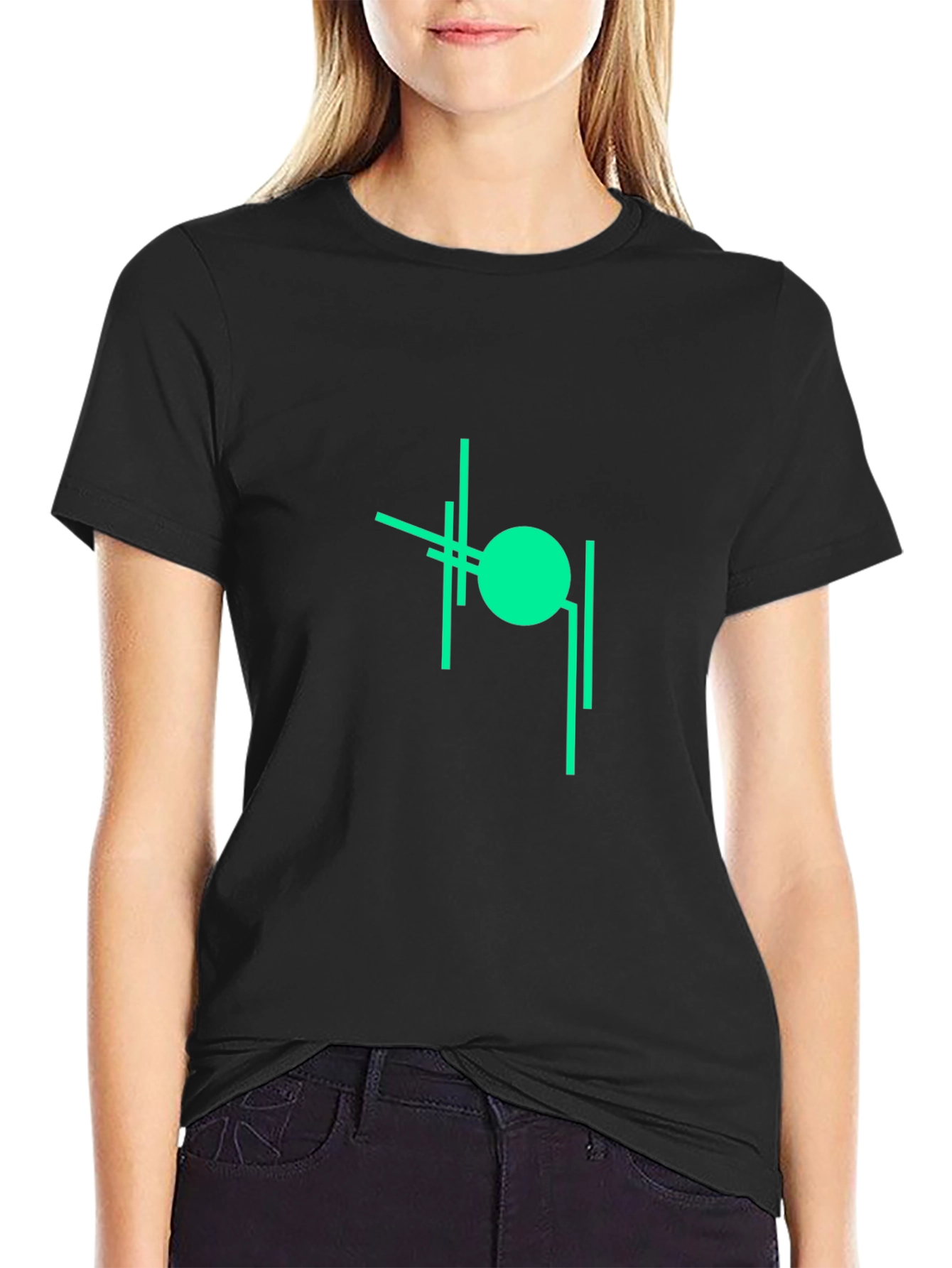 Abstract Graphic Tee - Modern Design