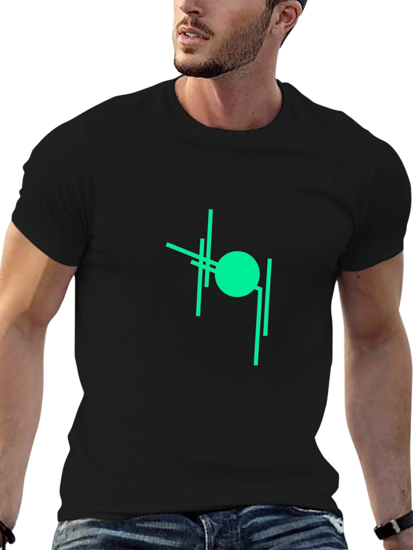 Abstract Graphic Tee - Modern Design
