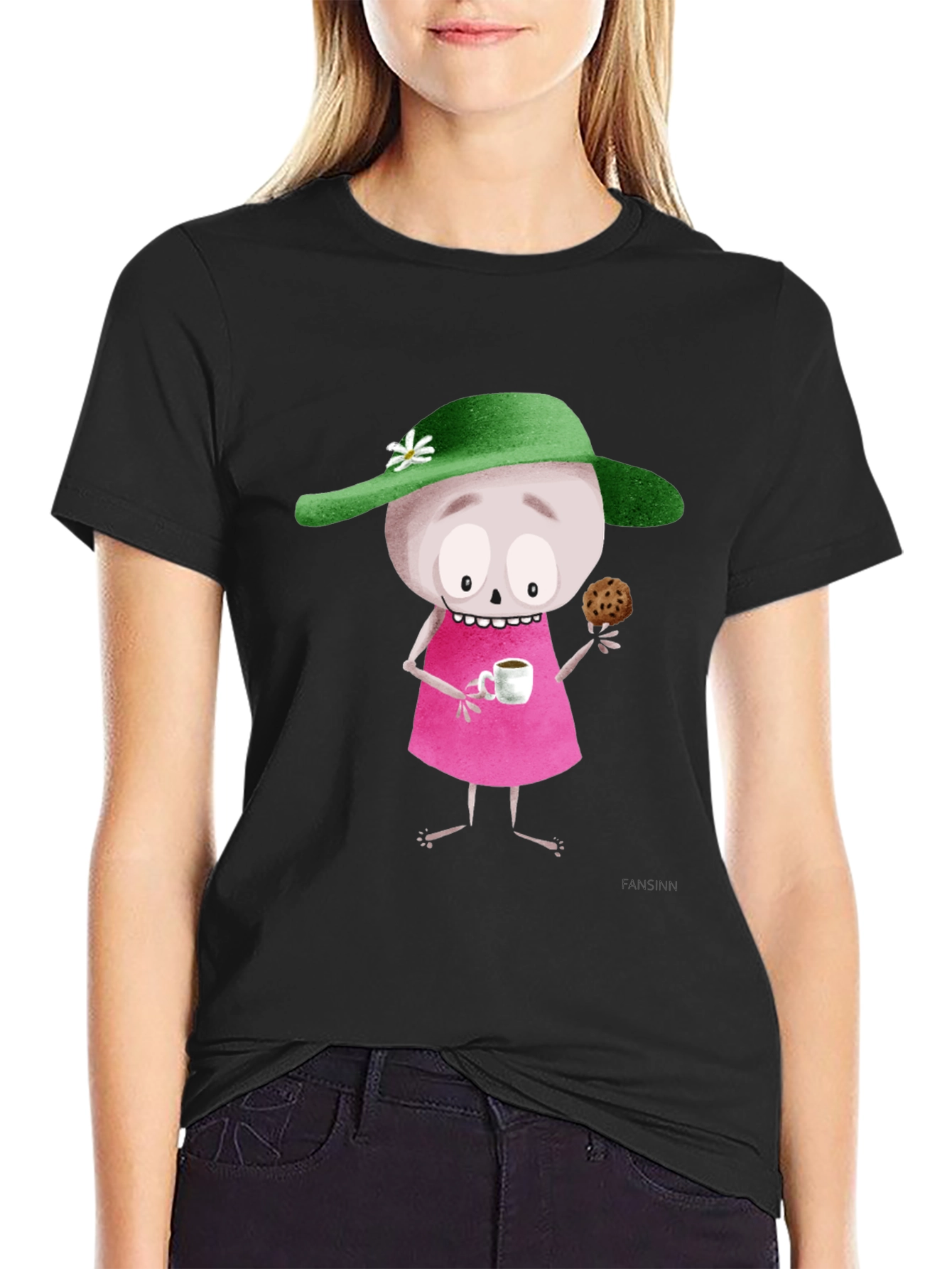Whimsical Cartoon T-Shirt - Unique Design
