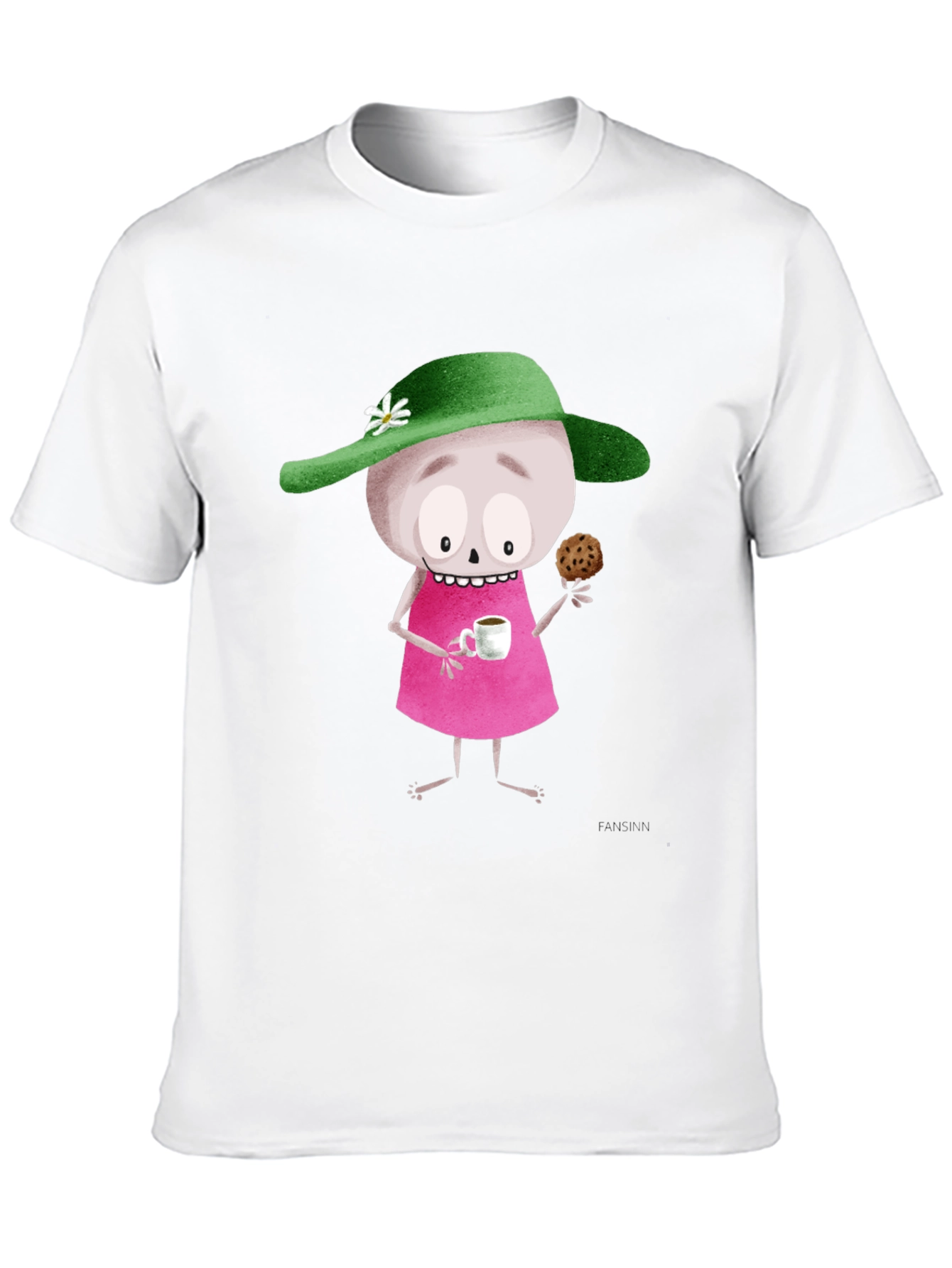 Whimsical Cartoon T-Shirt - Unique Design