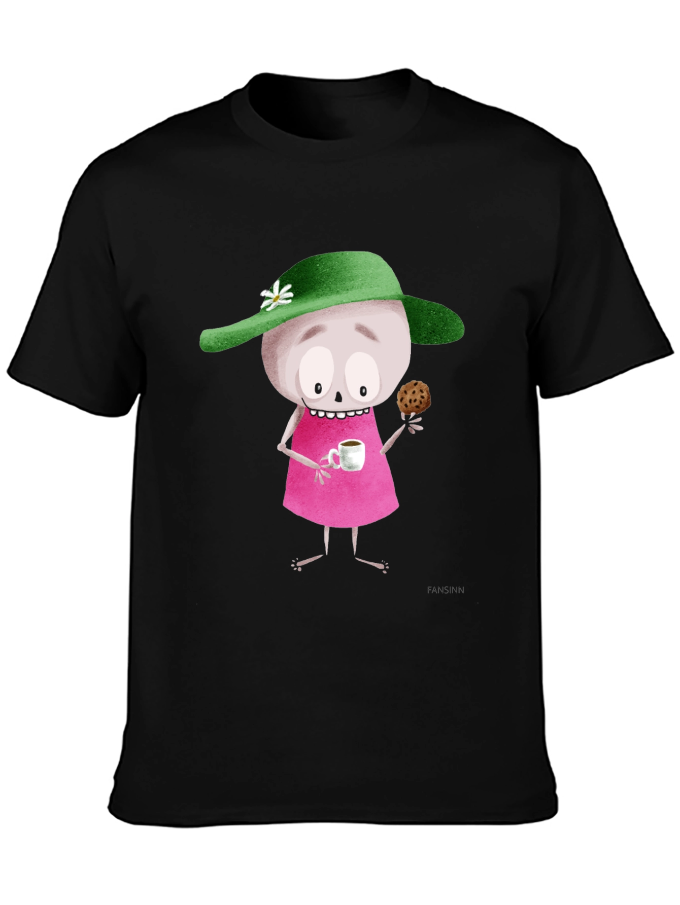Whimsical Cartoon T-Shirt - Unique Design