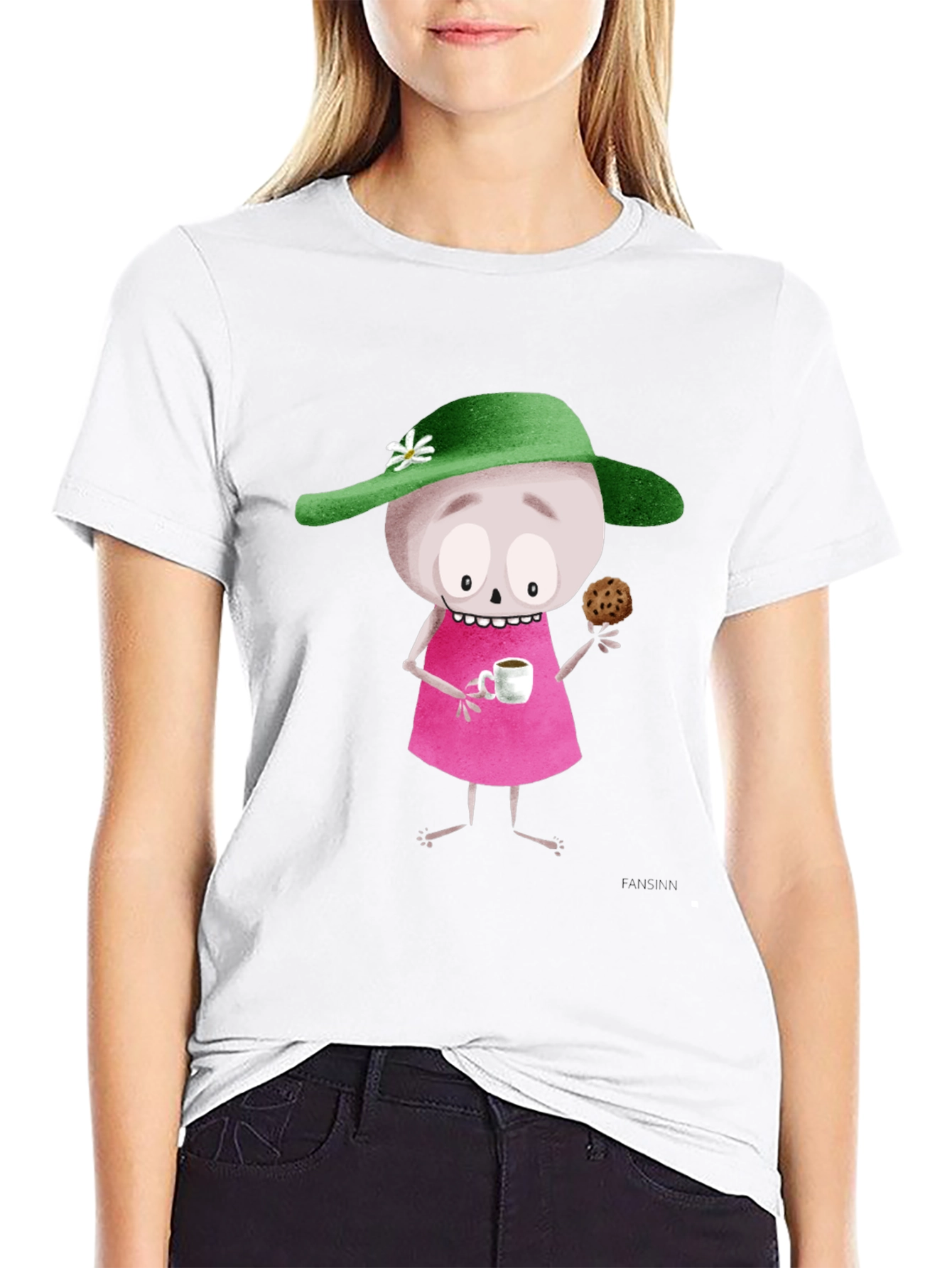 Whimsical Cartoon T-Shirt - Unique Design