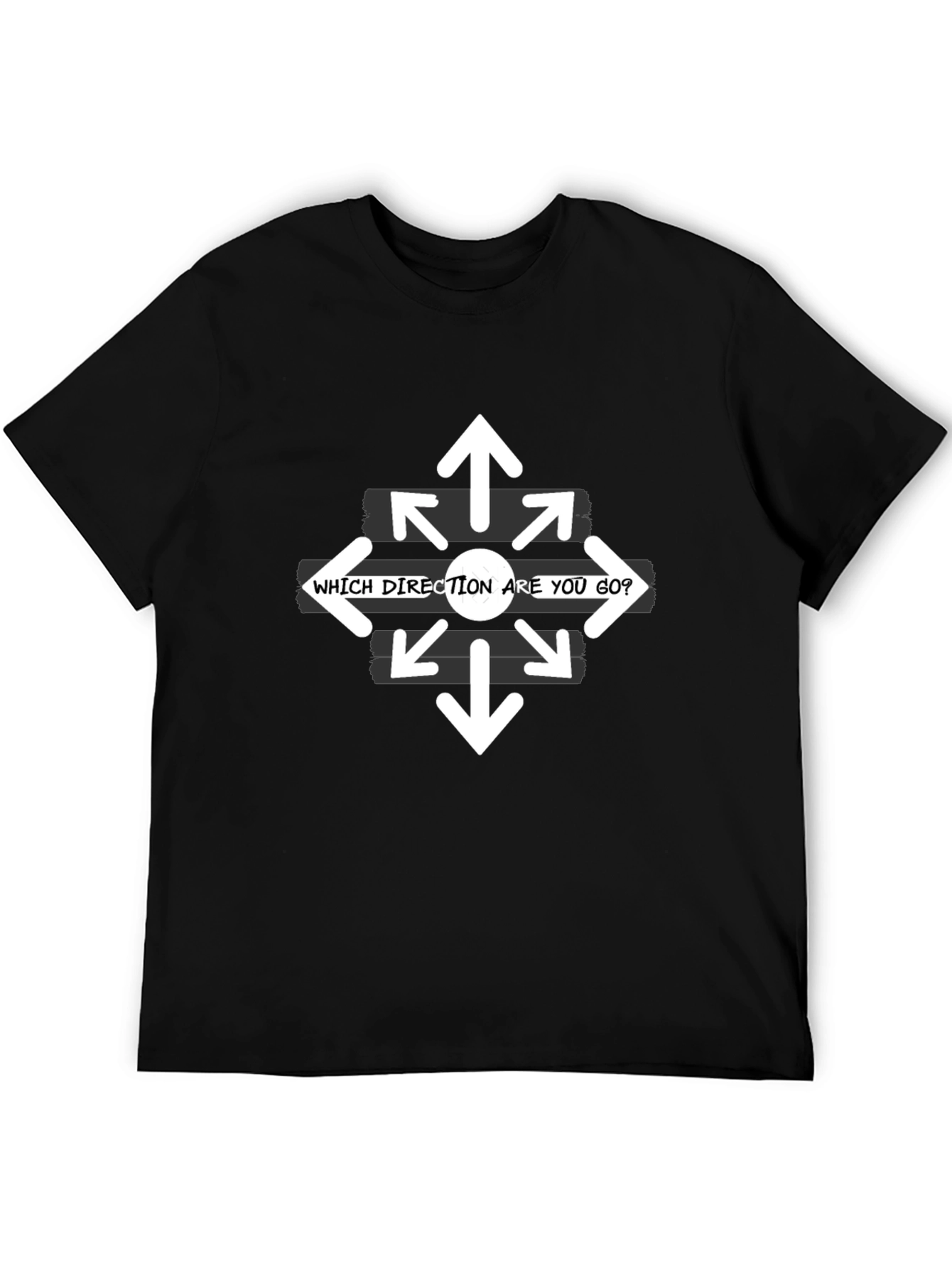 Which Direction Arrow Graphic T-Shirt