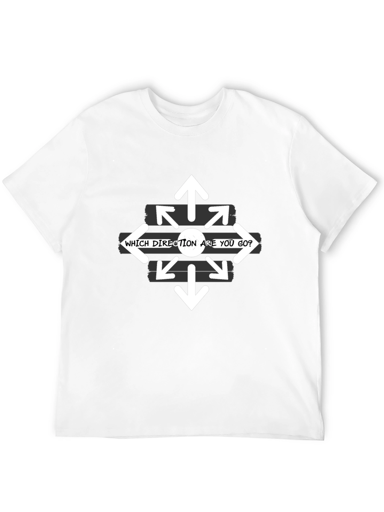 Which Direction Arrow Graphic T-Shirt