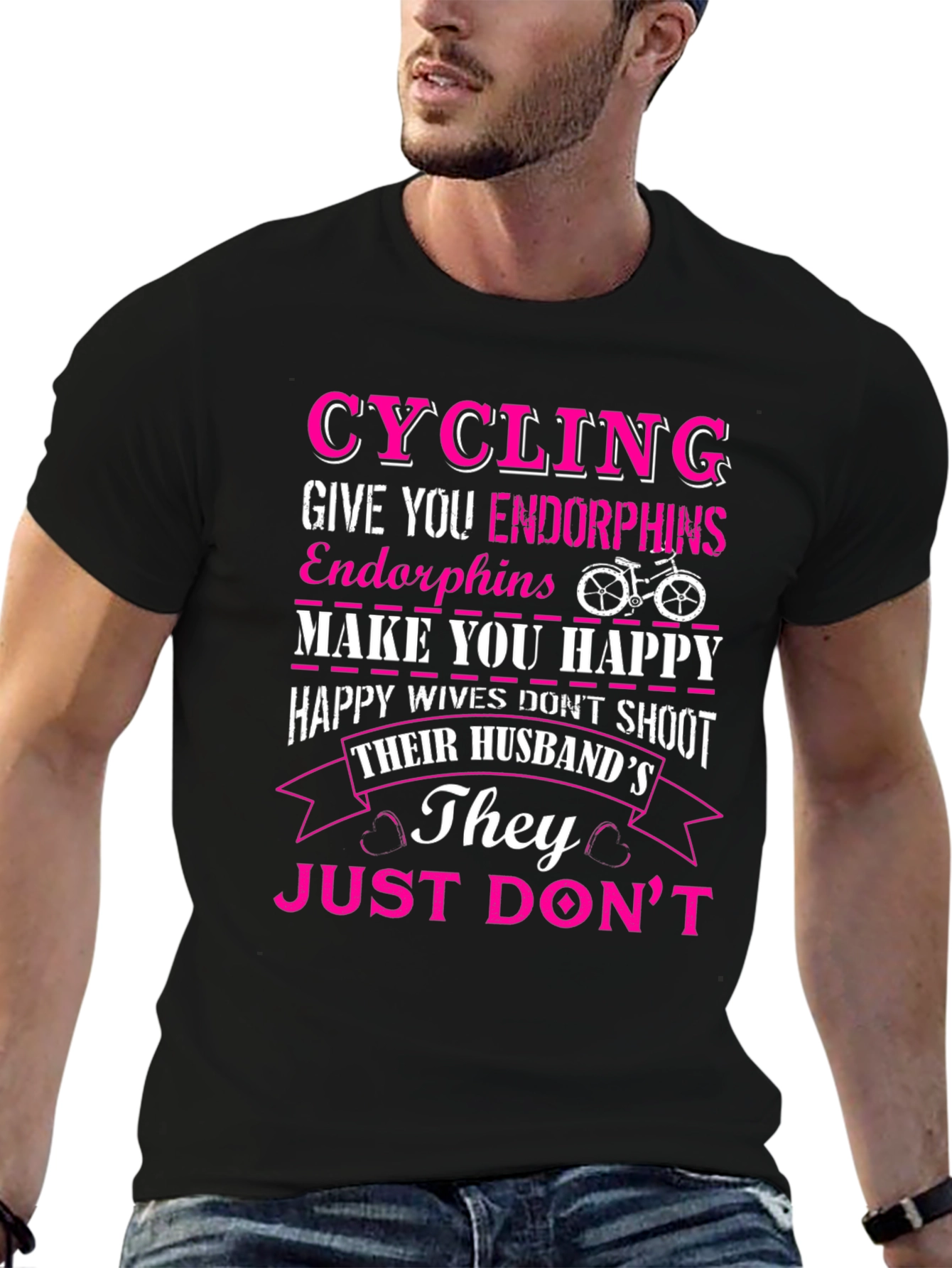 Cycling Endorphins Graphic Tee