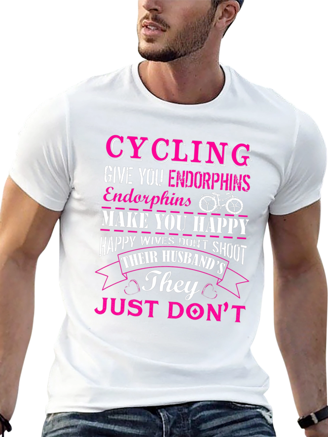 Cycling Endorphins Graphic Tee