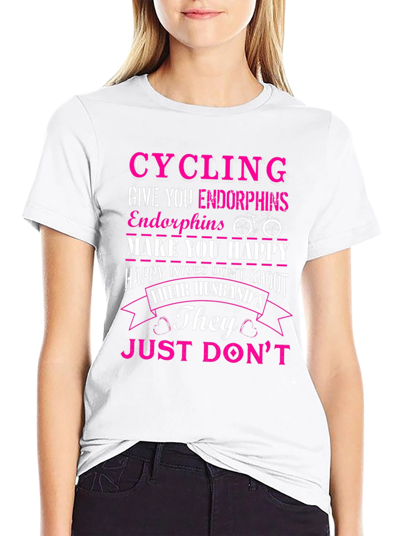 Cycling Endorphins Graphic Tee