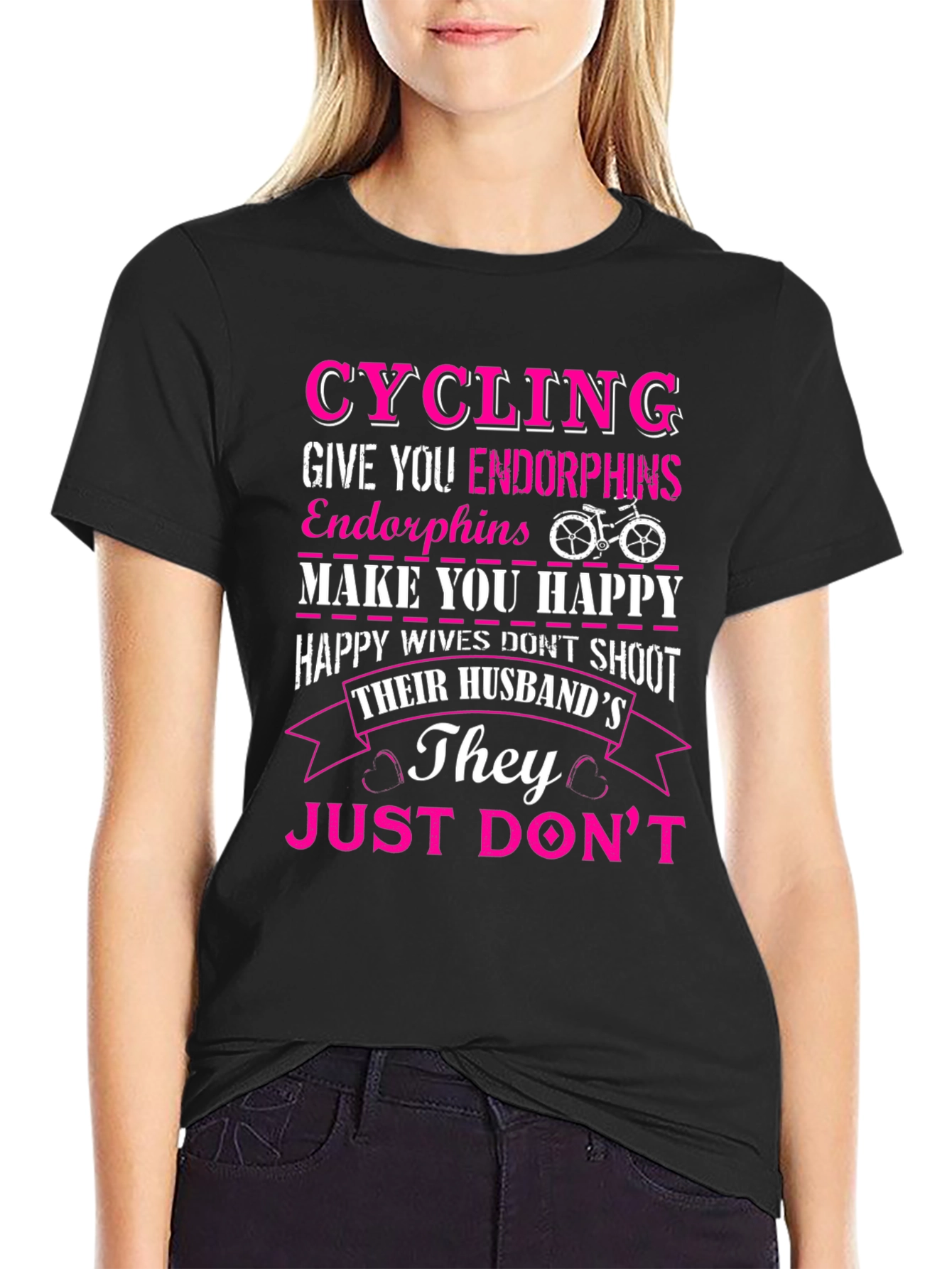 Cycling Endorphins Graphic Tee