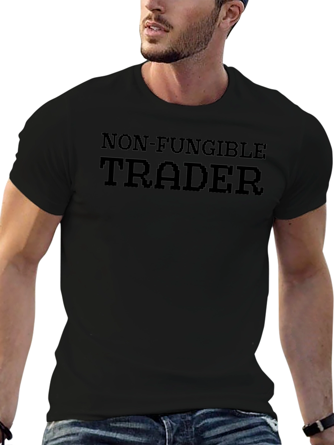 Non-Fungible Trader Black Tee