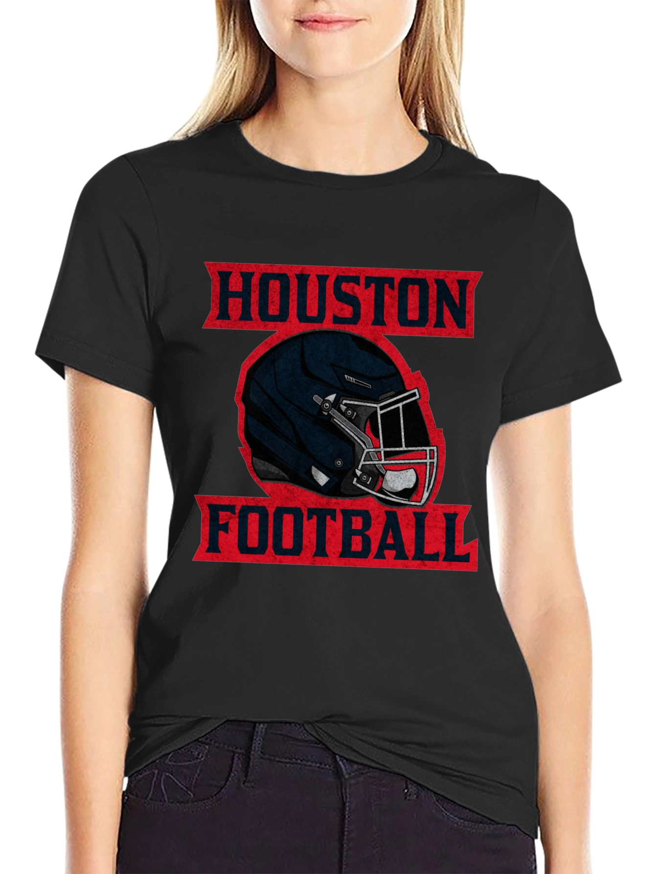 Houston Football Graphic T-Shirt