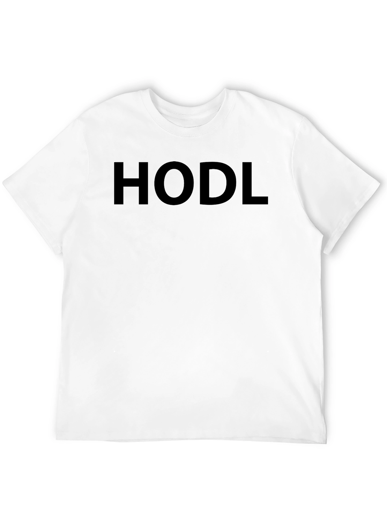 HODL Crypto Enthusiast Black T-Shirt