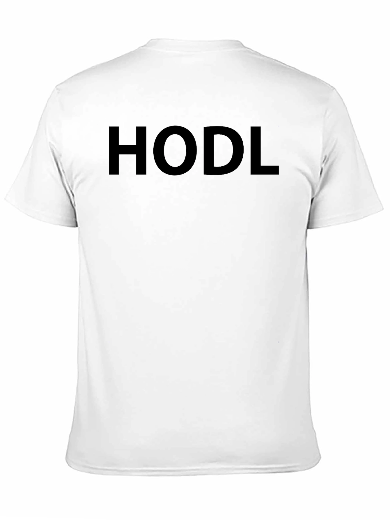 HODL Crypto Enthusiast Black T-Shirt