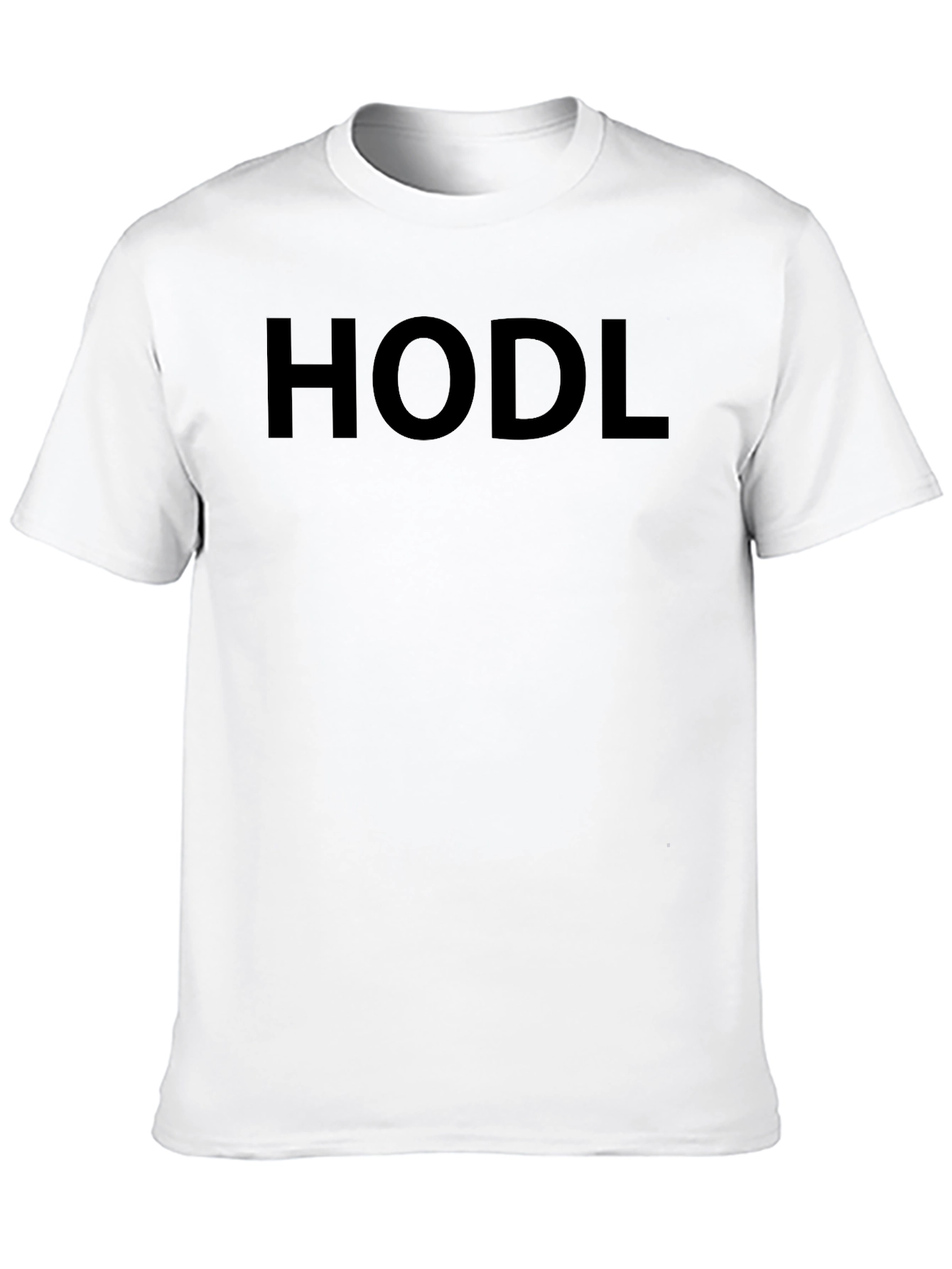HODL Crypto Enthusiast Black T-Shirt