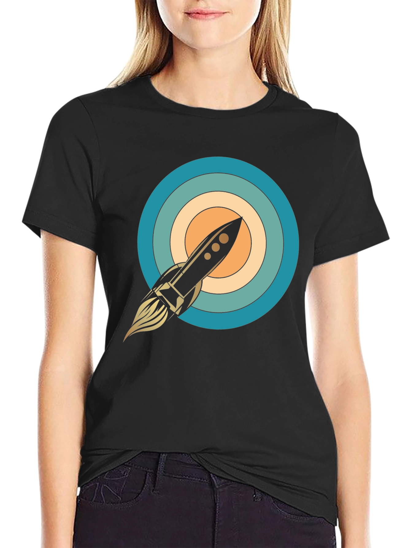 Retro Rocket T-Shirt - Blast From The Past!