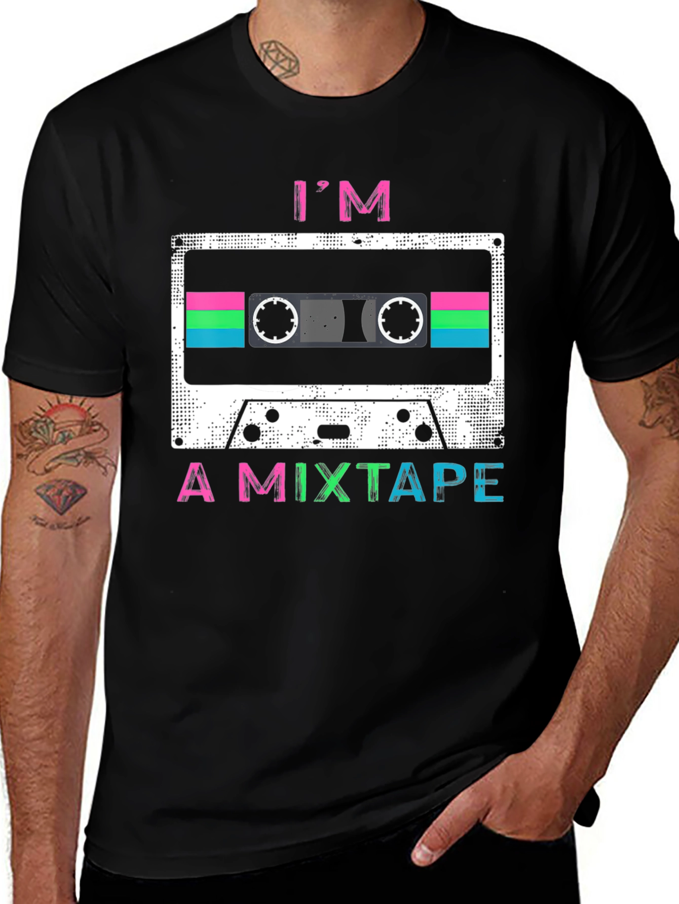 Im a Mixtape Graphic Tee - Retro Cassette
