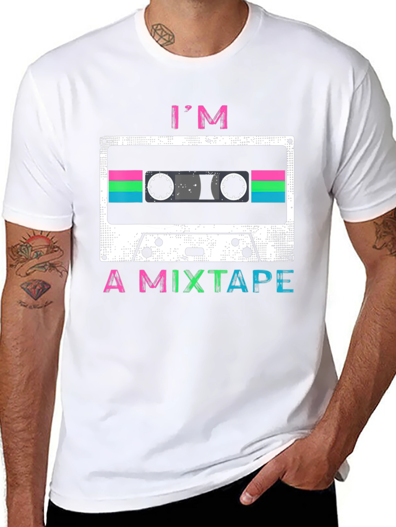 Im a Mixtape Graphic Tee - Retro Cassette