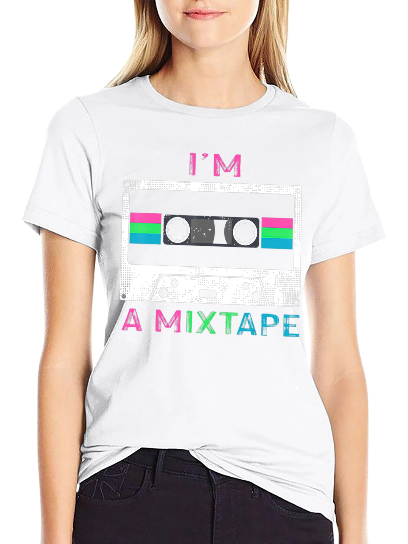 Im a Mixtape Graphic Tee - Retro Cassette