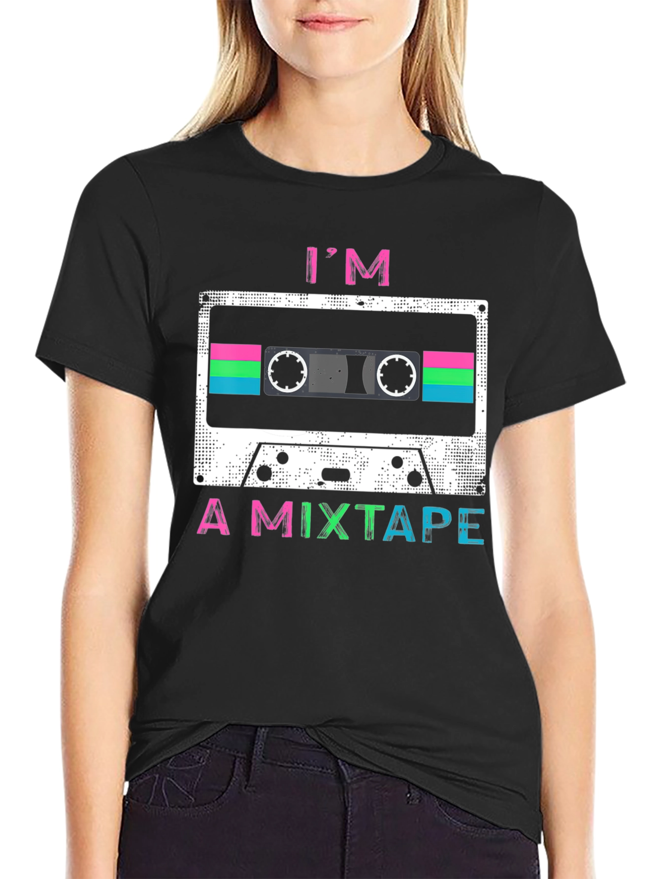 Im a Mixtape Graphic Tee - Retro Cassette