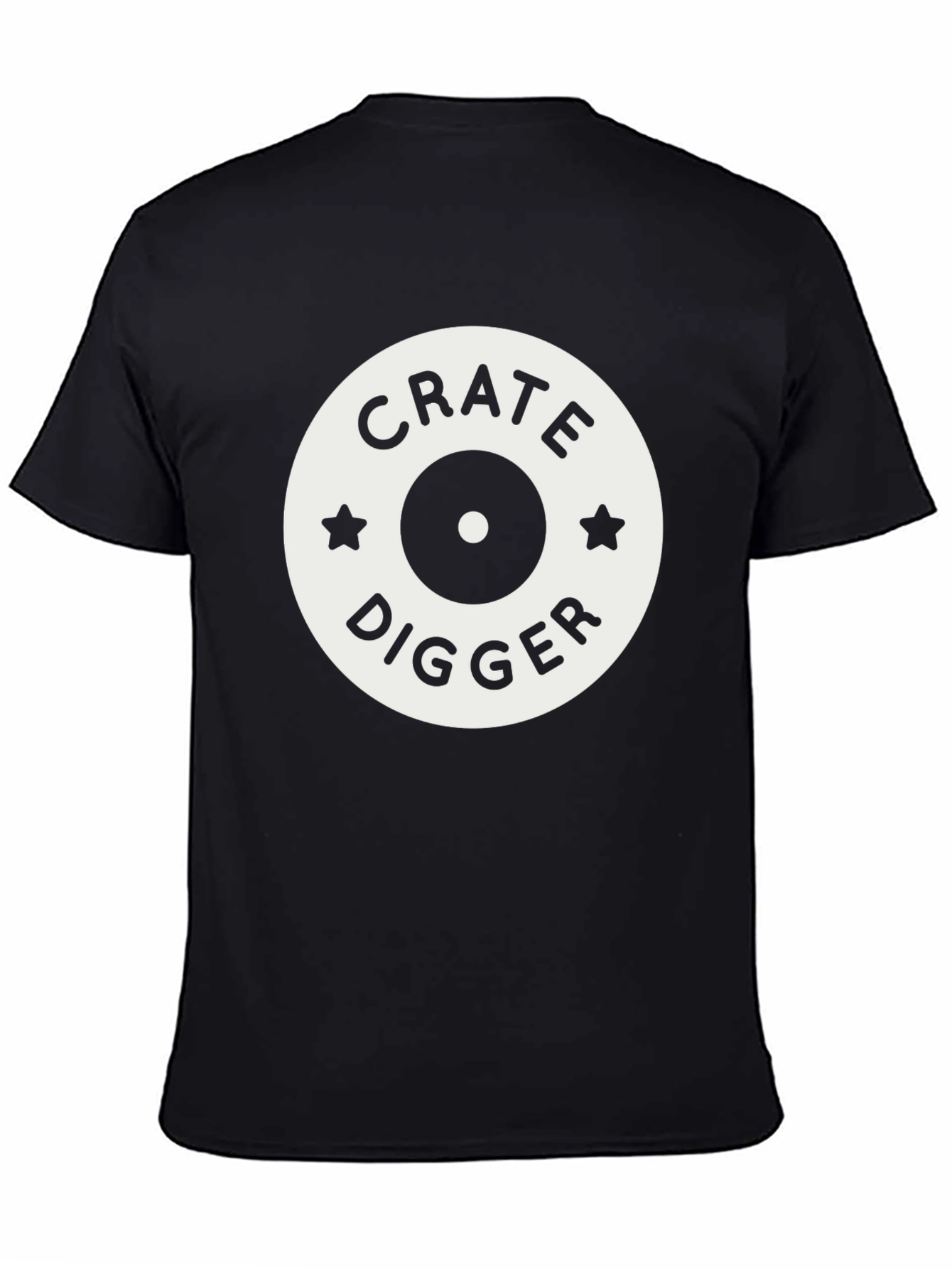 Crate Digger Black T-Shirt