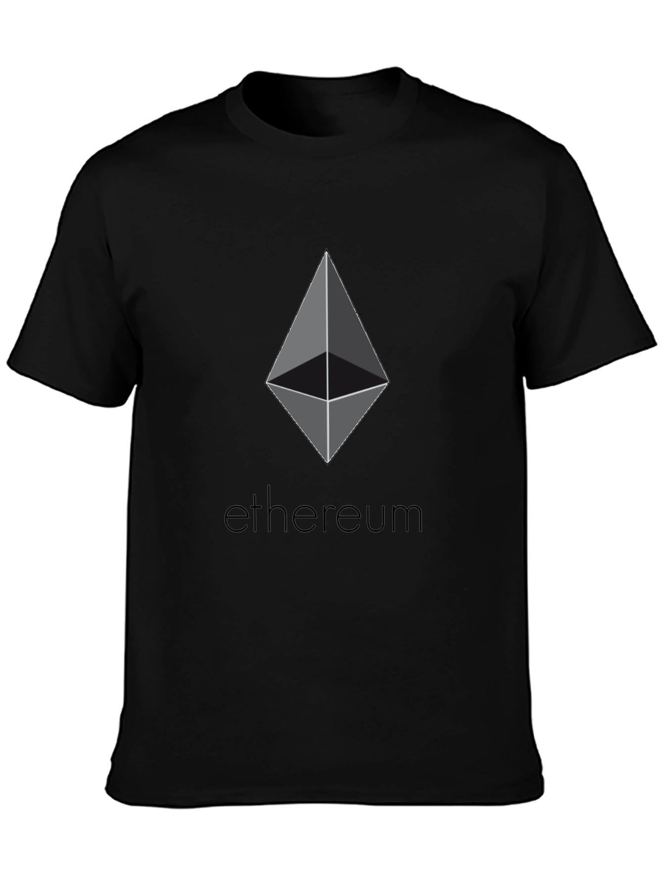 Ethereum Crypto Black T-Shirt