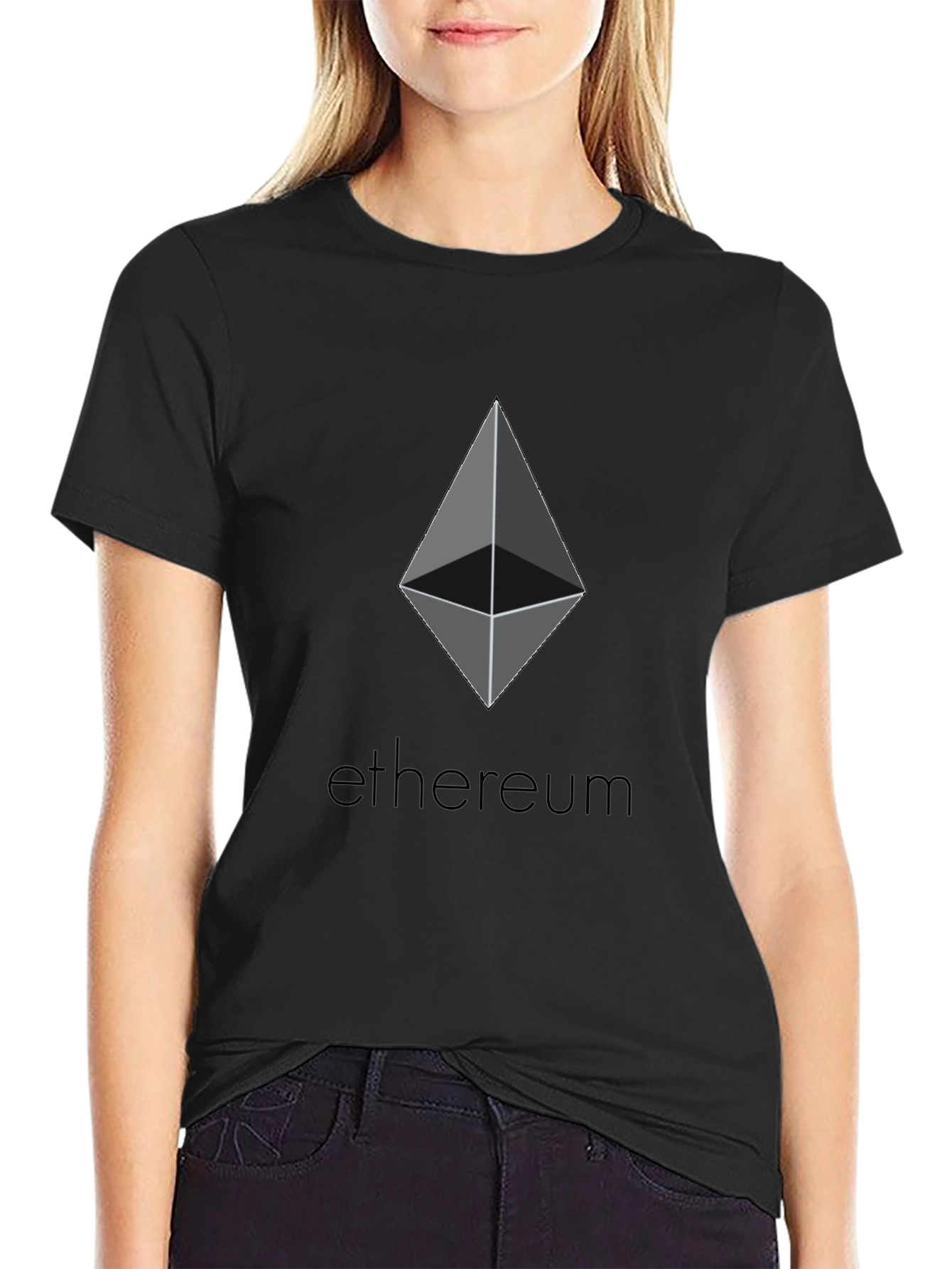 Ethereum Crypto Black T-Shirt