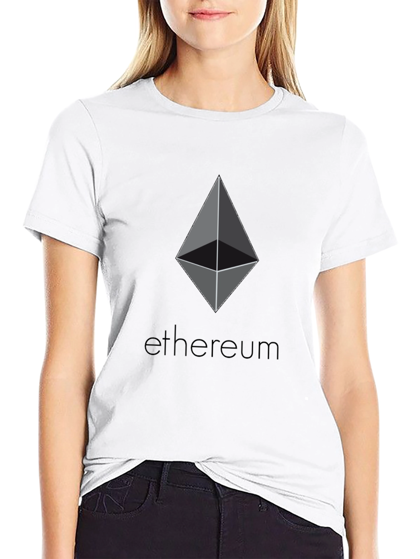 Ethereum Crypto Black T-Shirt