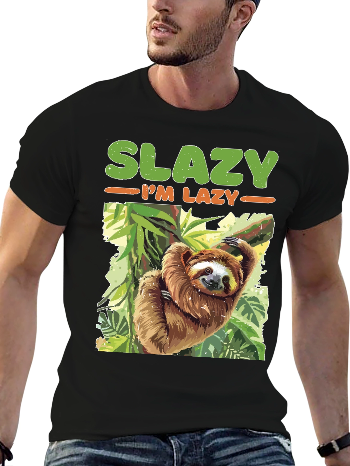 Slazy Im Lazy Sloth T-Shirt