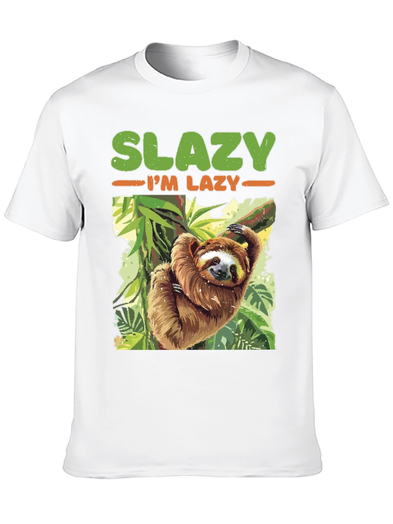 Slazy Im Lazy Sloth T-Shirt
