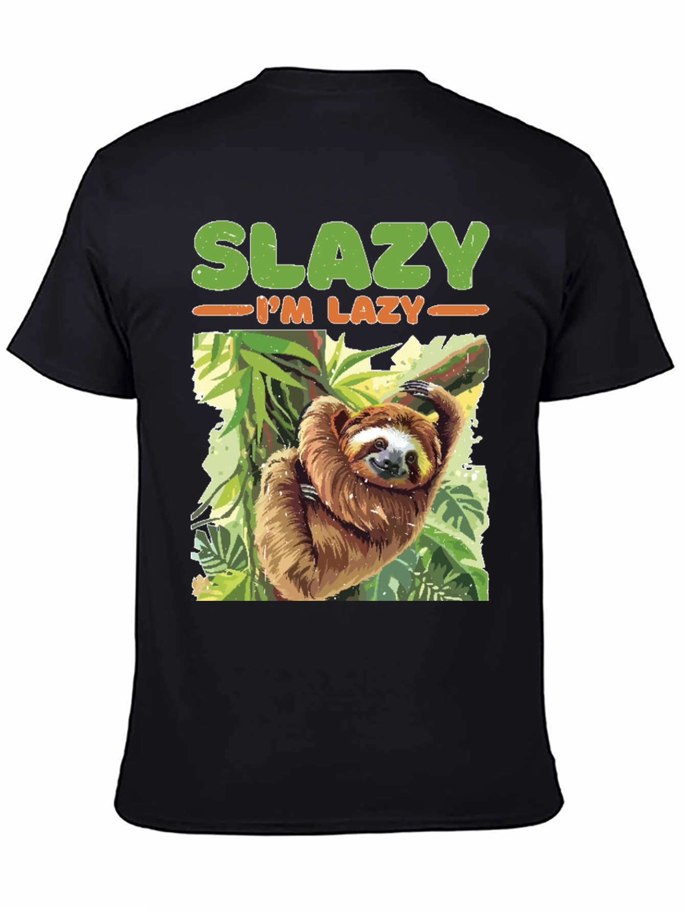Slazy Im Lazy Sloth T-Shirt