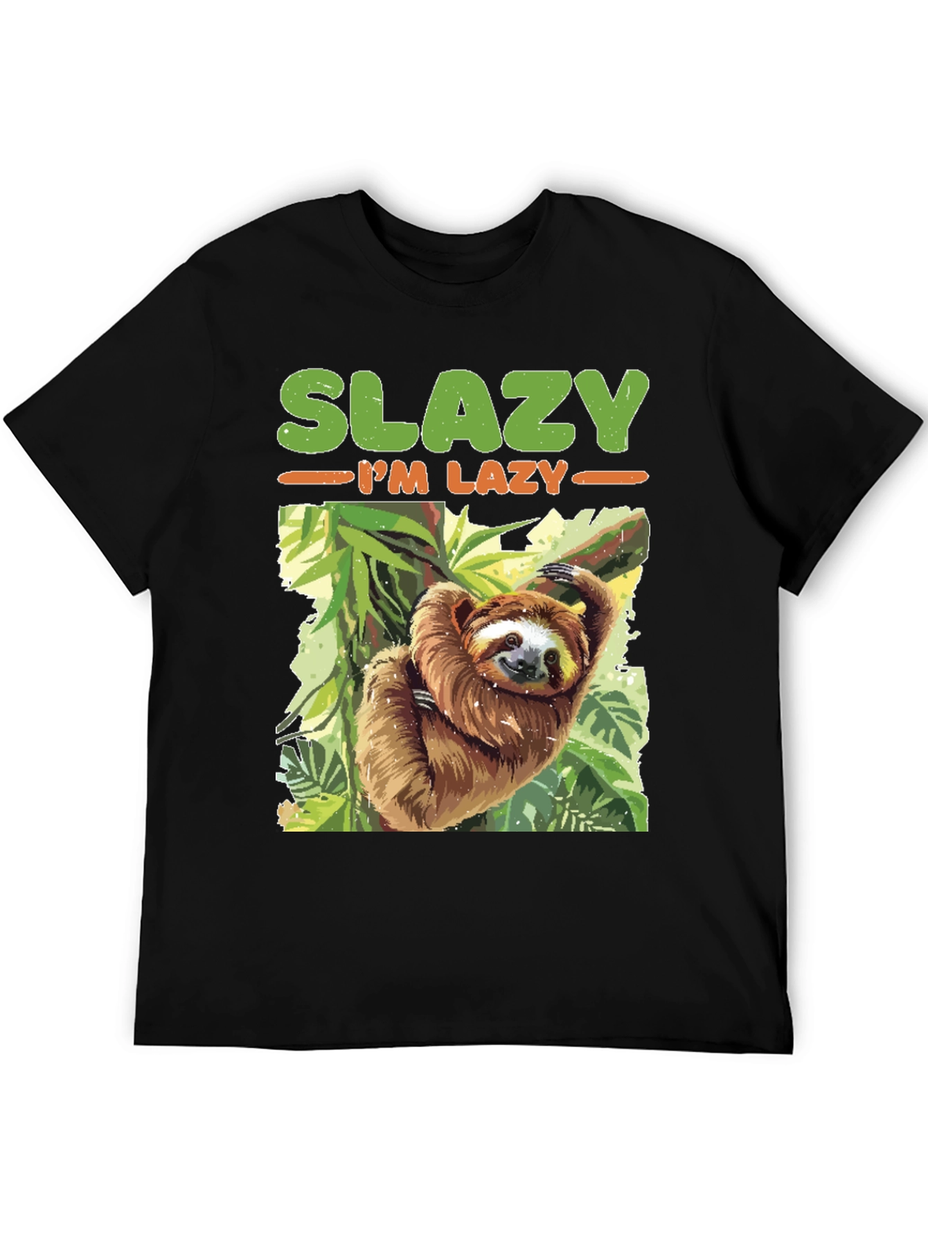 Slazy Im Lazy Sloth T-Shirt