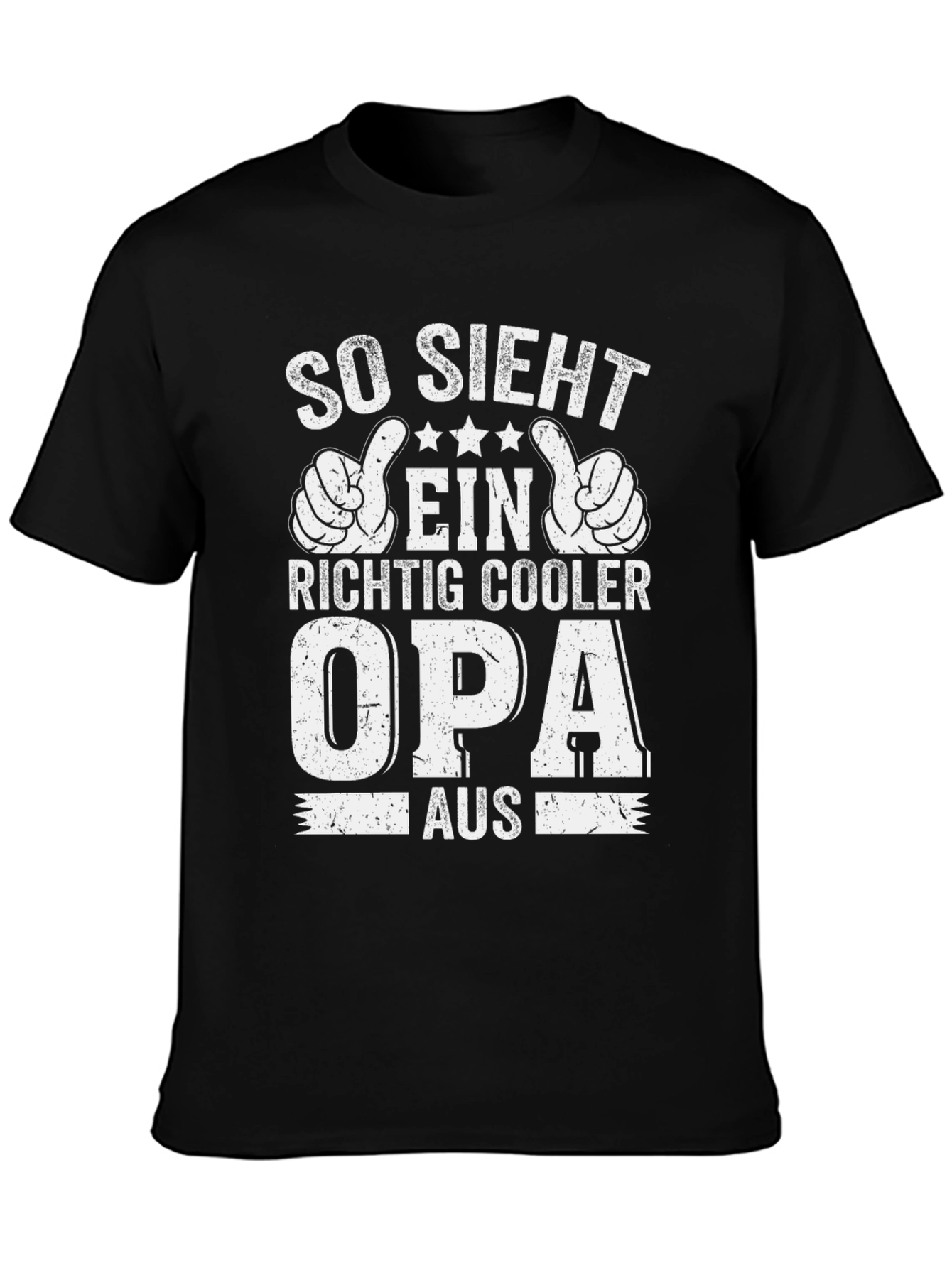 Cool Grandpa T-Shirt - German Opa Design