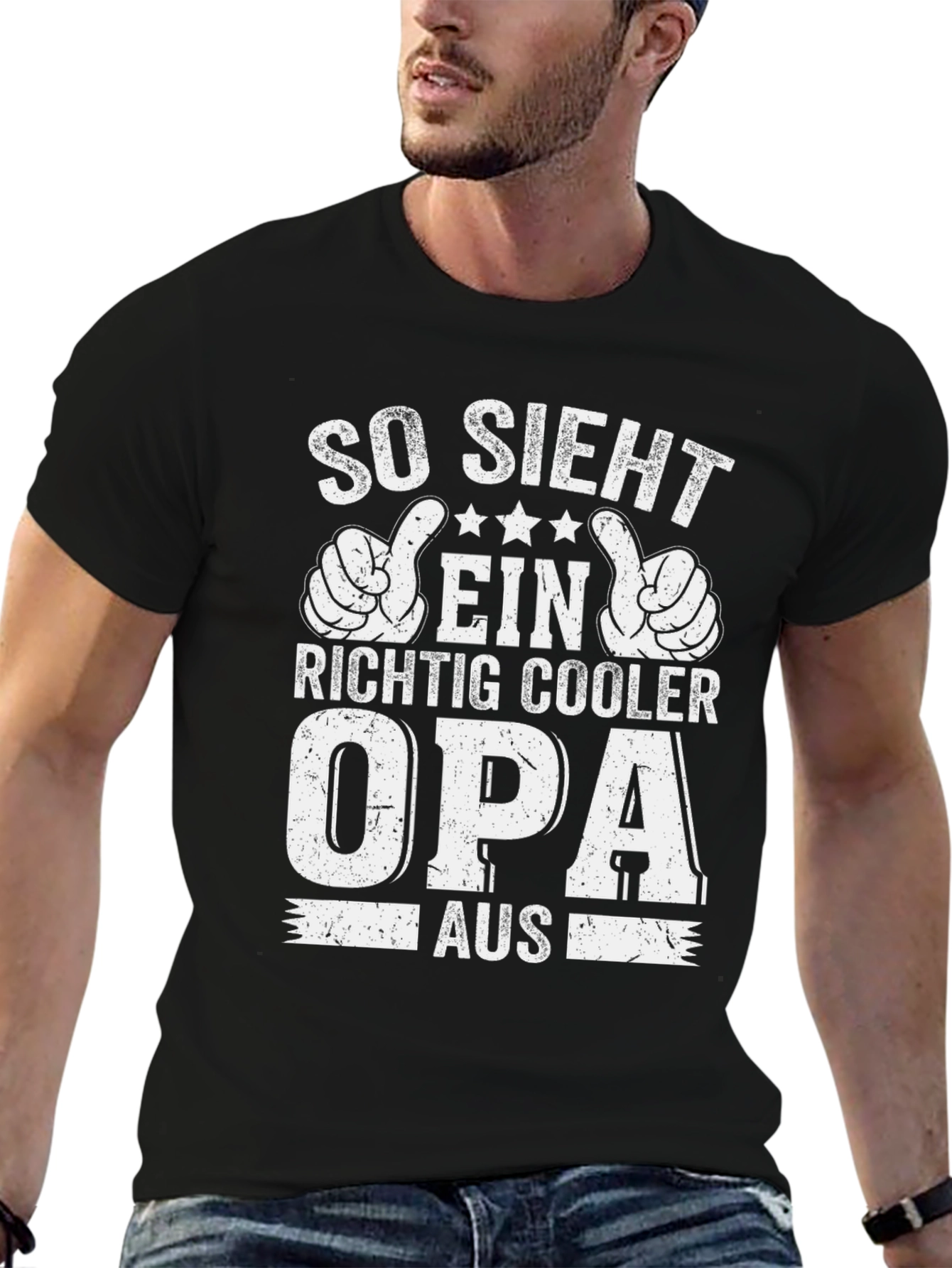 Cool Grandpa T-Shirt - German Opa Design