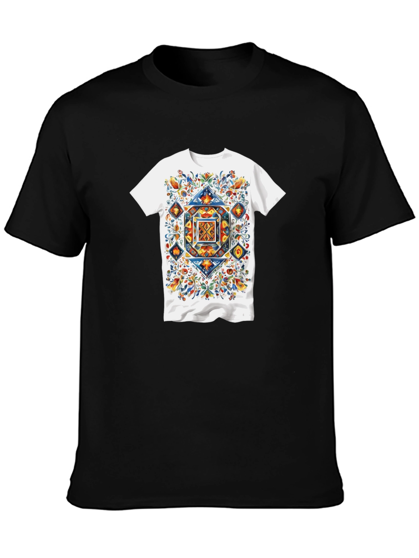 Floral Geometric T-Shirt