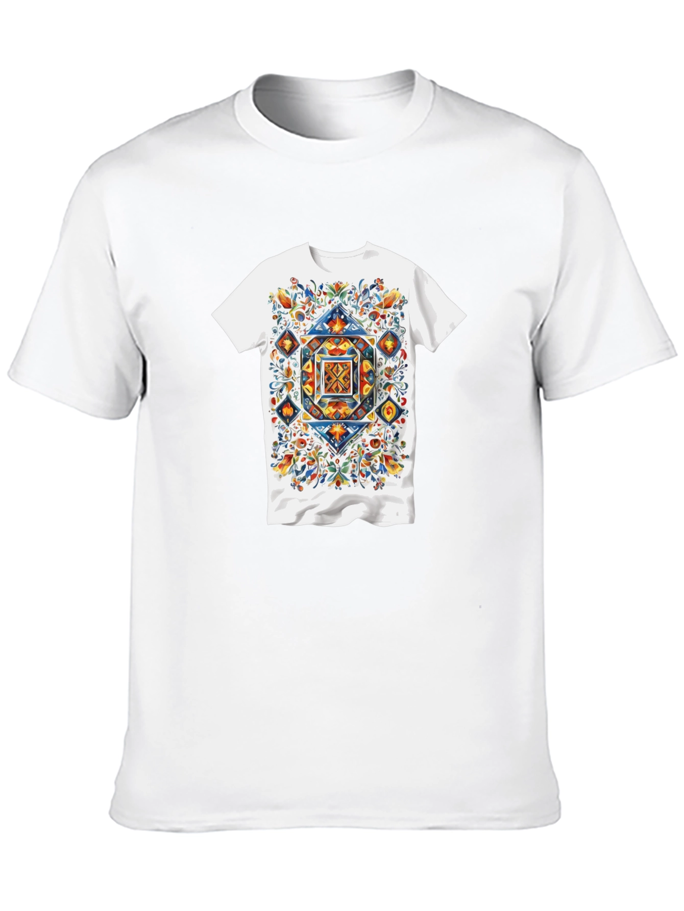 Floral Geometric T-Shirt