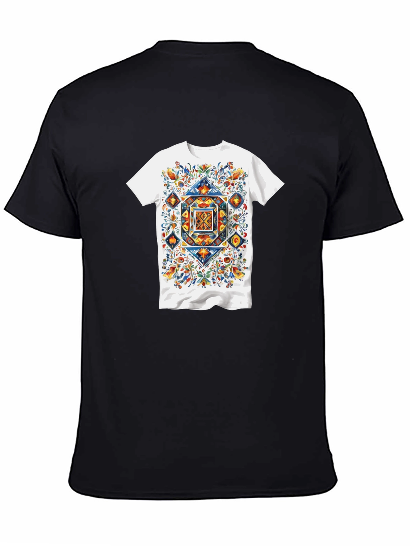 Floral Geometric T-Shirt
