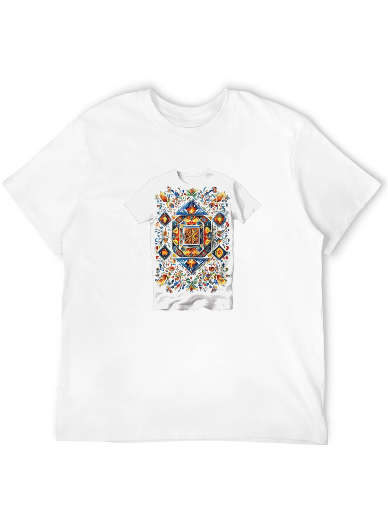 Floral Geometric T-Shirt