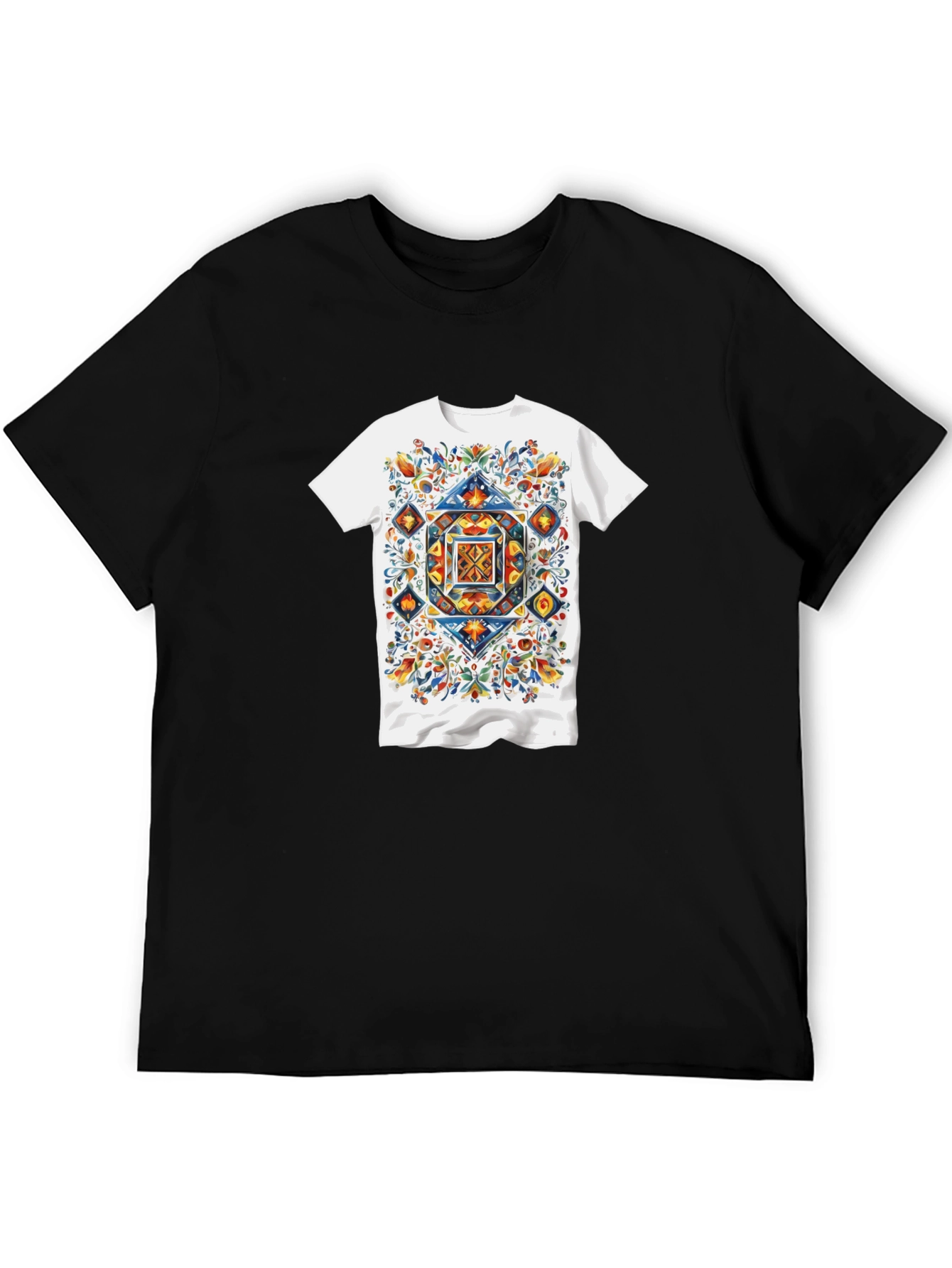 Floral Geometric T-Shirt