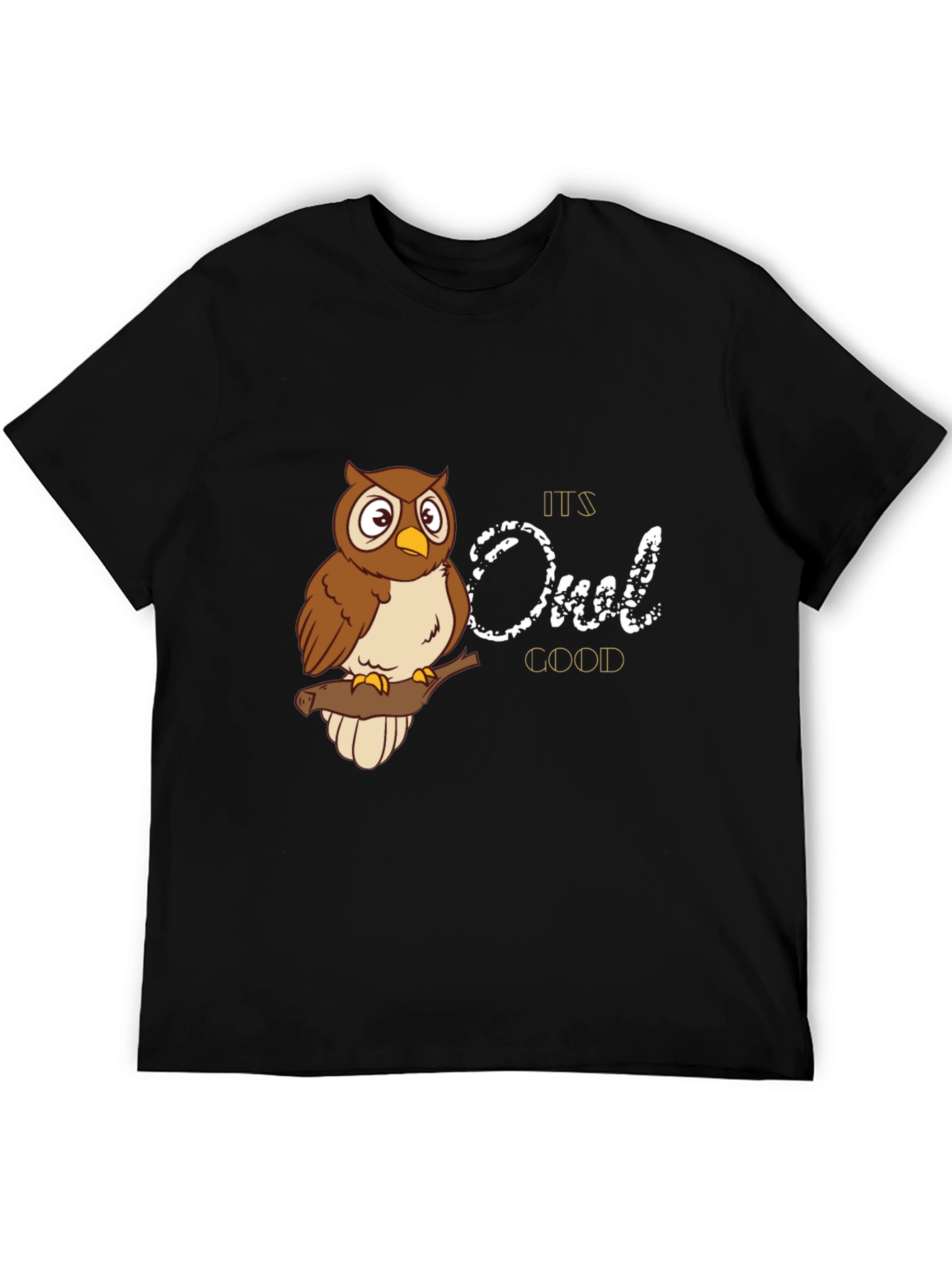 Its Owl Good T-Shirt - Cute Bird Tee
