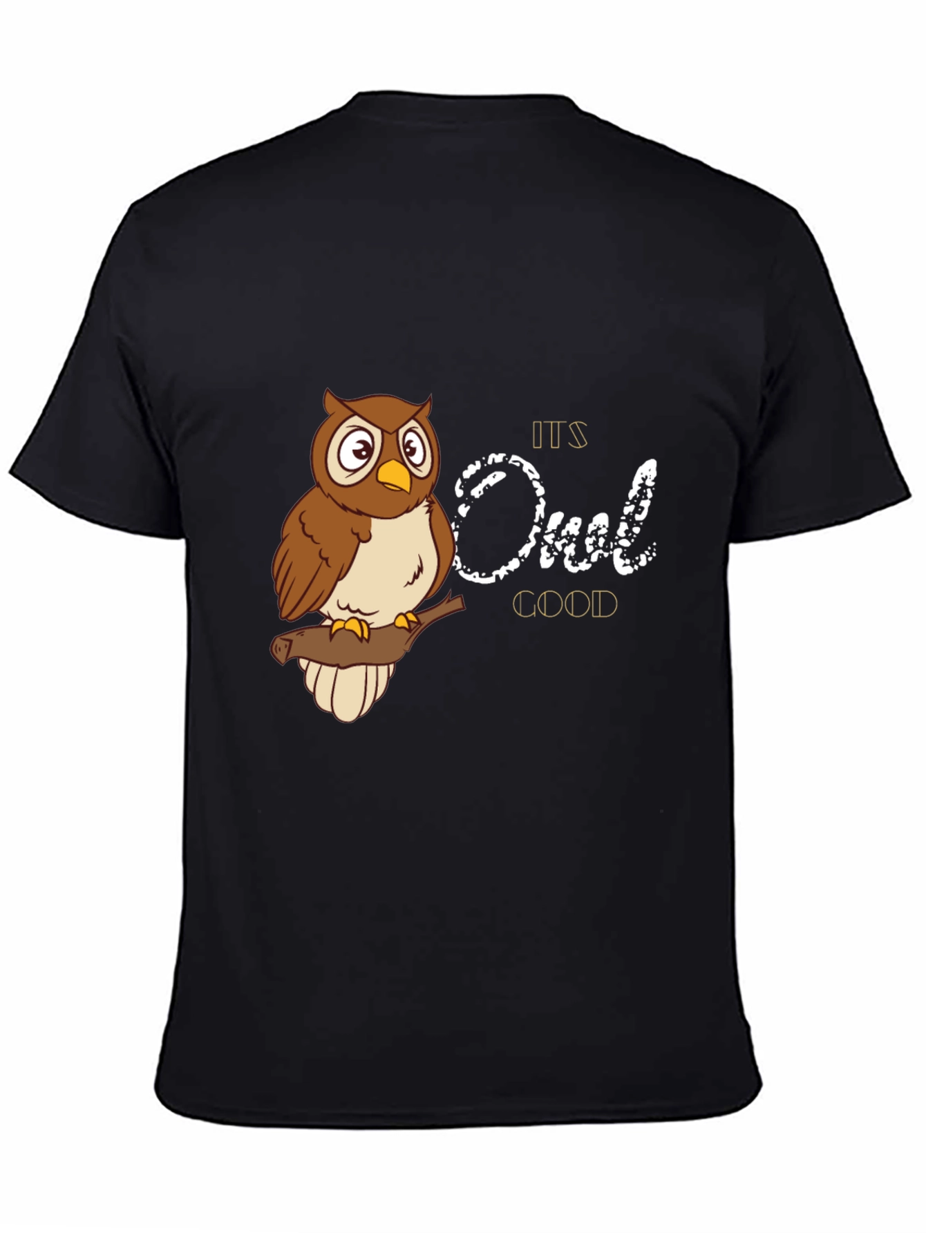 Its Owl Good T-Shirt - Cute Bird Tee